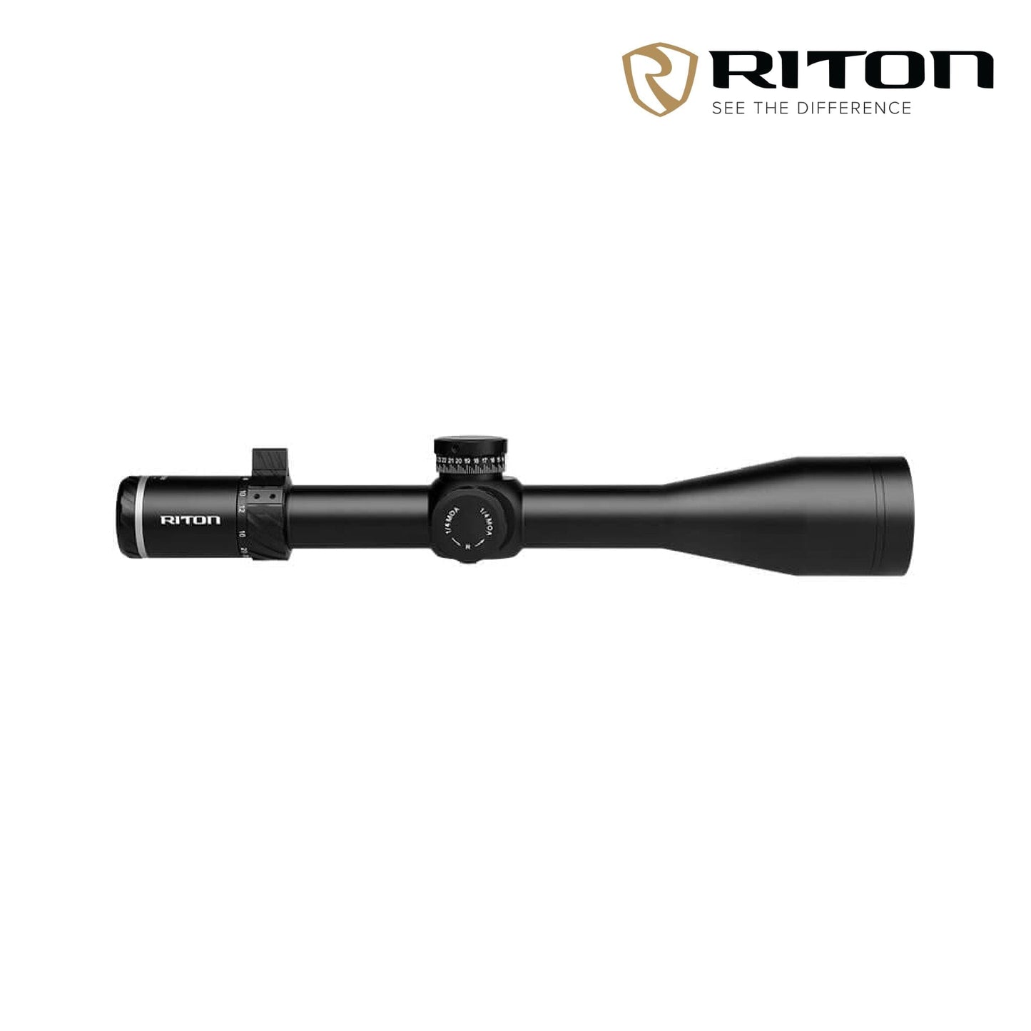 Riton Optics 5 Conquer 5-25x56 Rifle Scope Illuminated MOR (MOA) Reticle - 5C525AFI23 Rifle Scope Riton Optics 