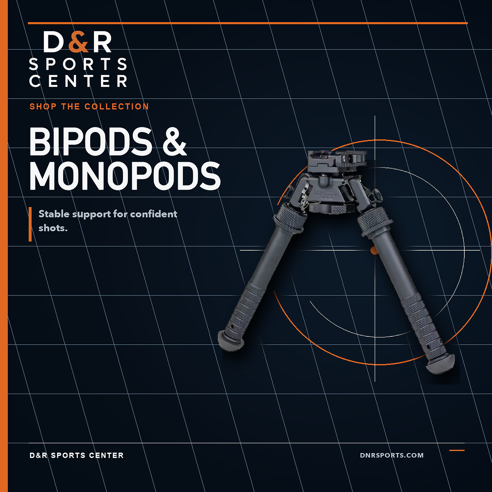 Bipods & Monopods collection | D&R Sports Center