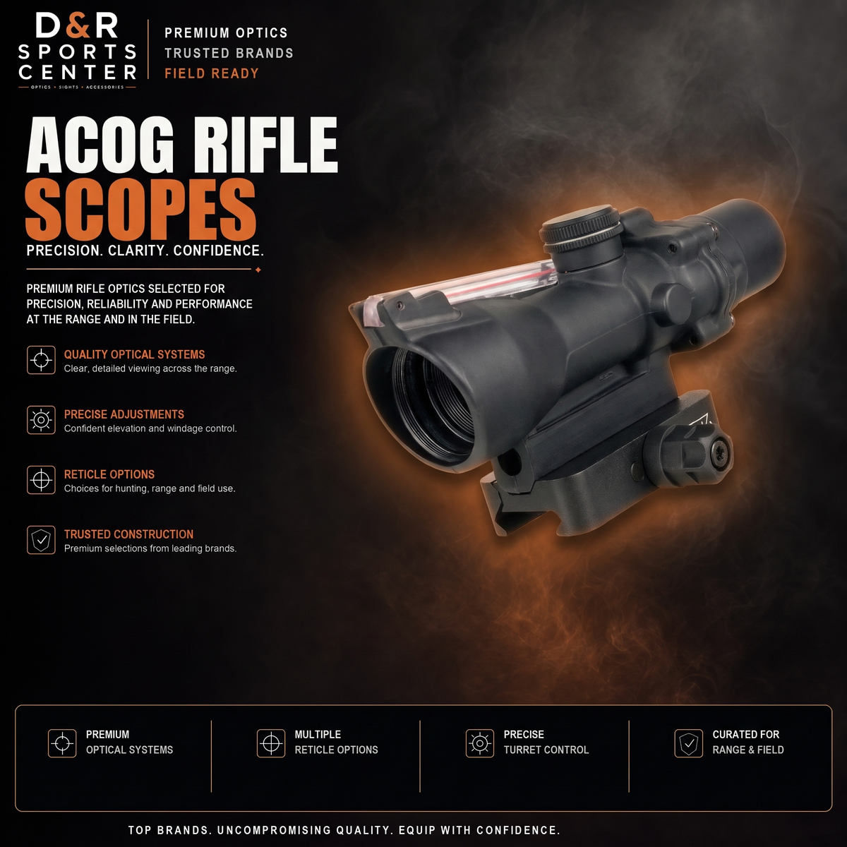 ACOG Rifle Scopes collection — D&R Sports Center