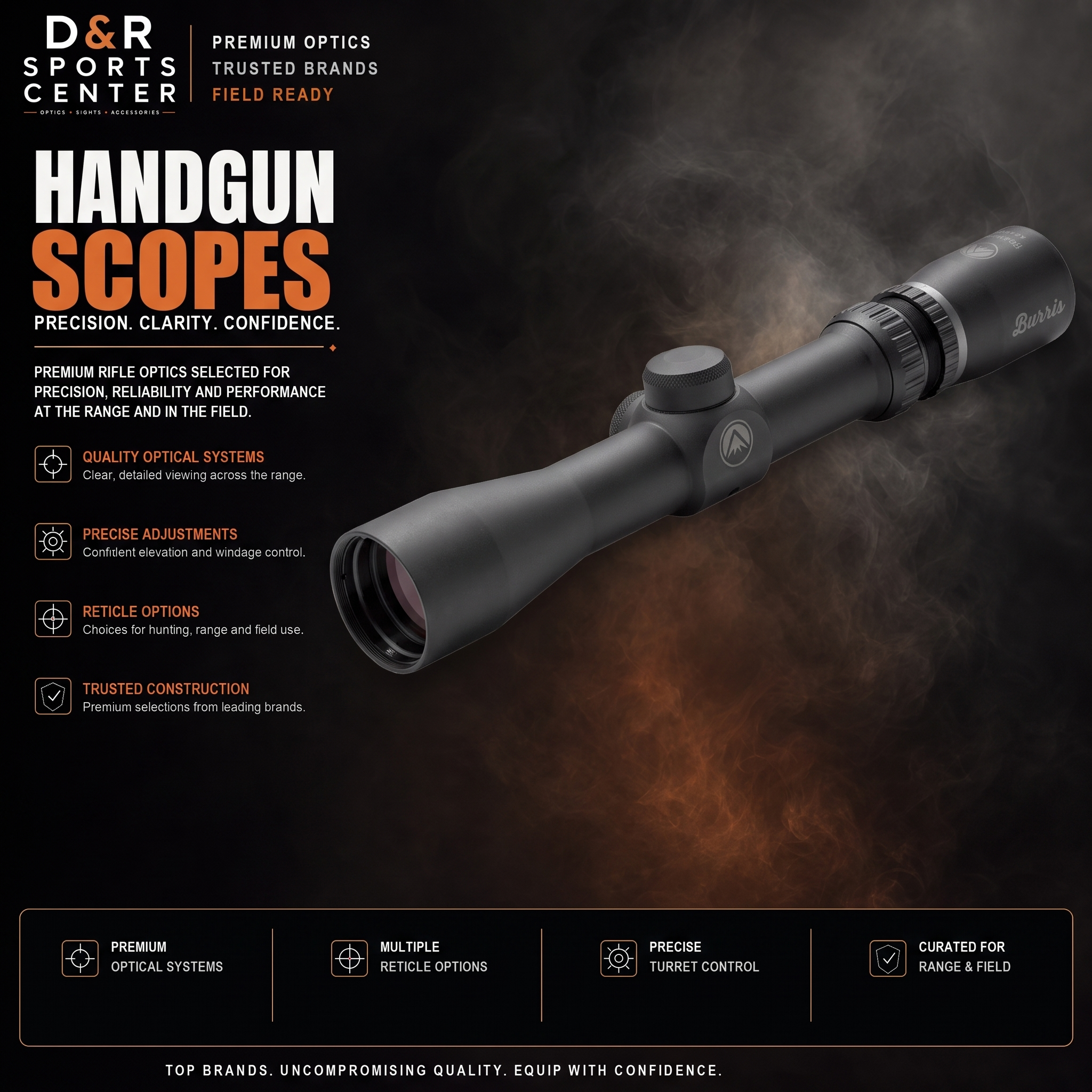 Handgun Scopes collection — D&R Sports Center
