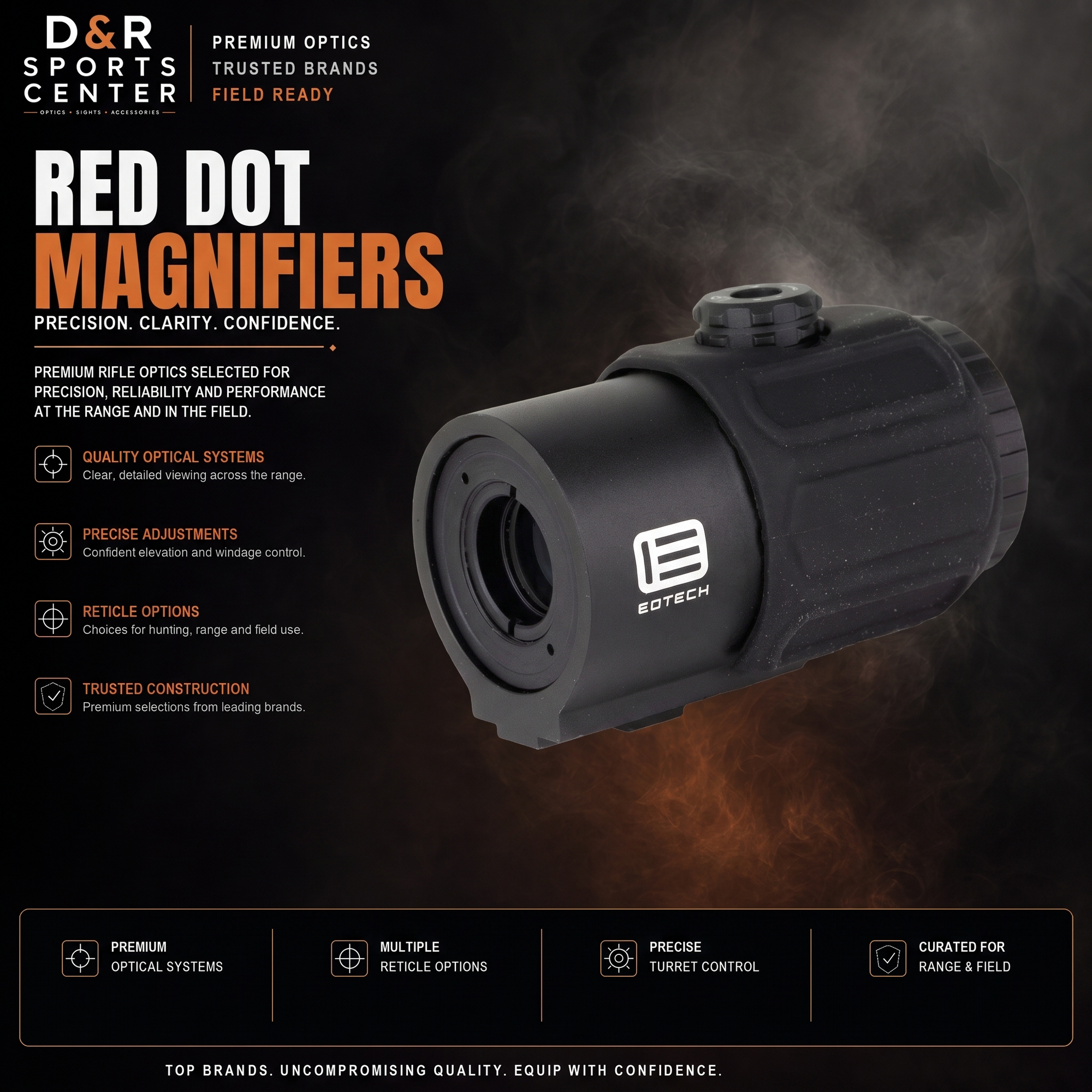 Red Dot Magnifiers collection — D&R Sports Center