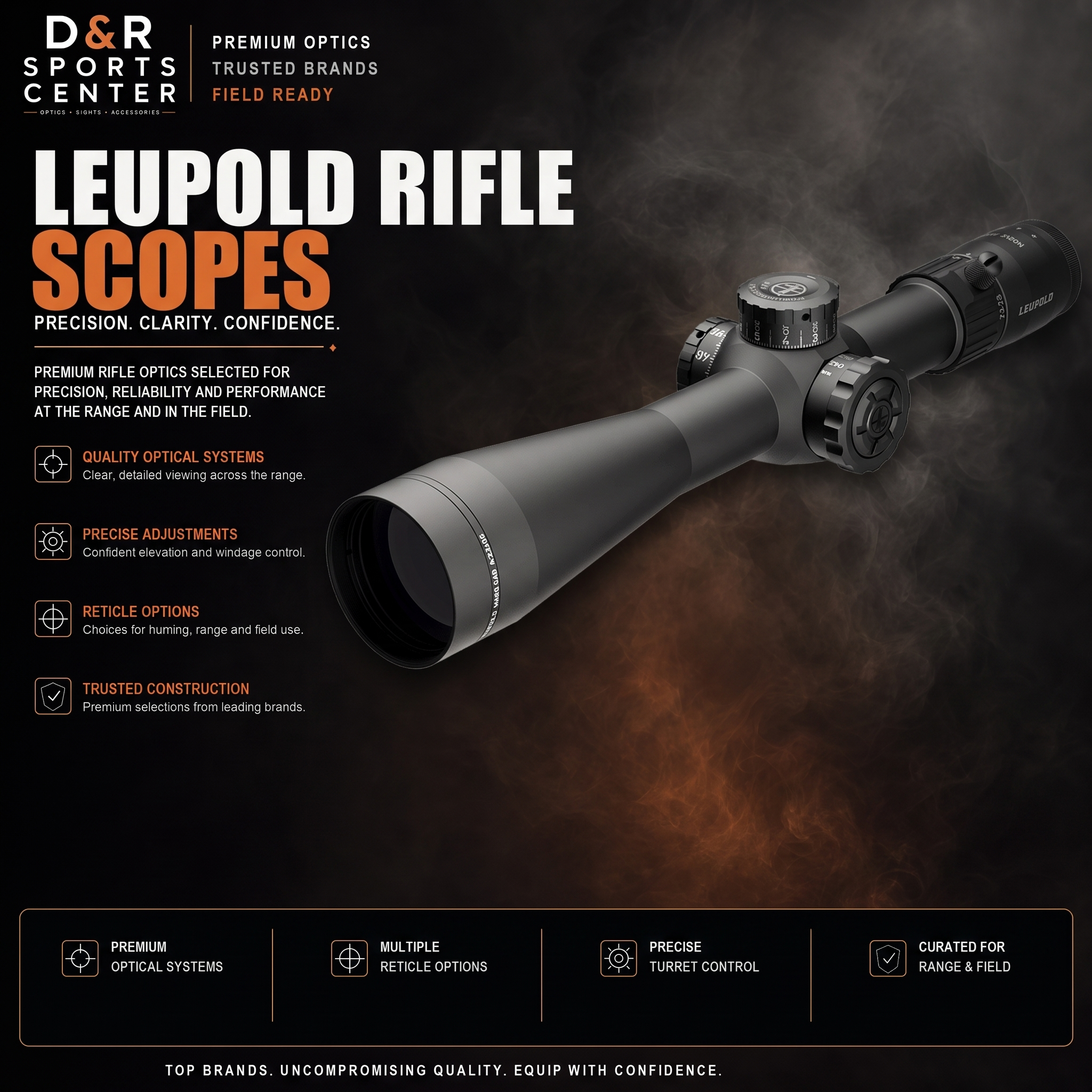 Leupold Rifle Scopes collection — D&R Sports Center