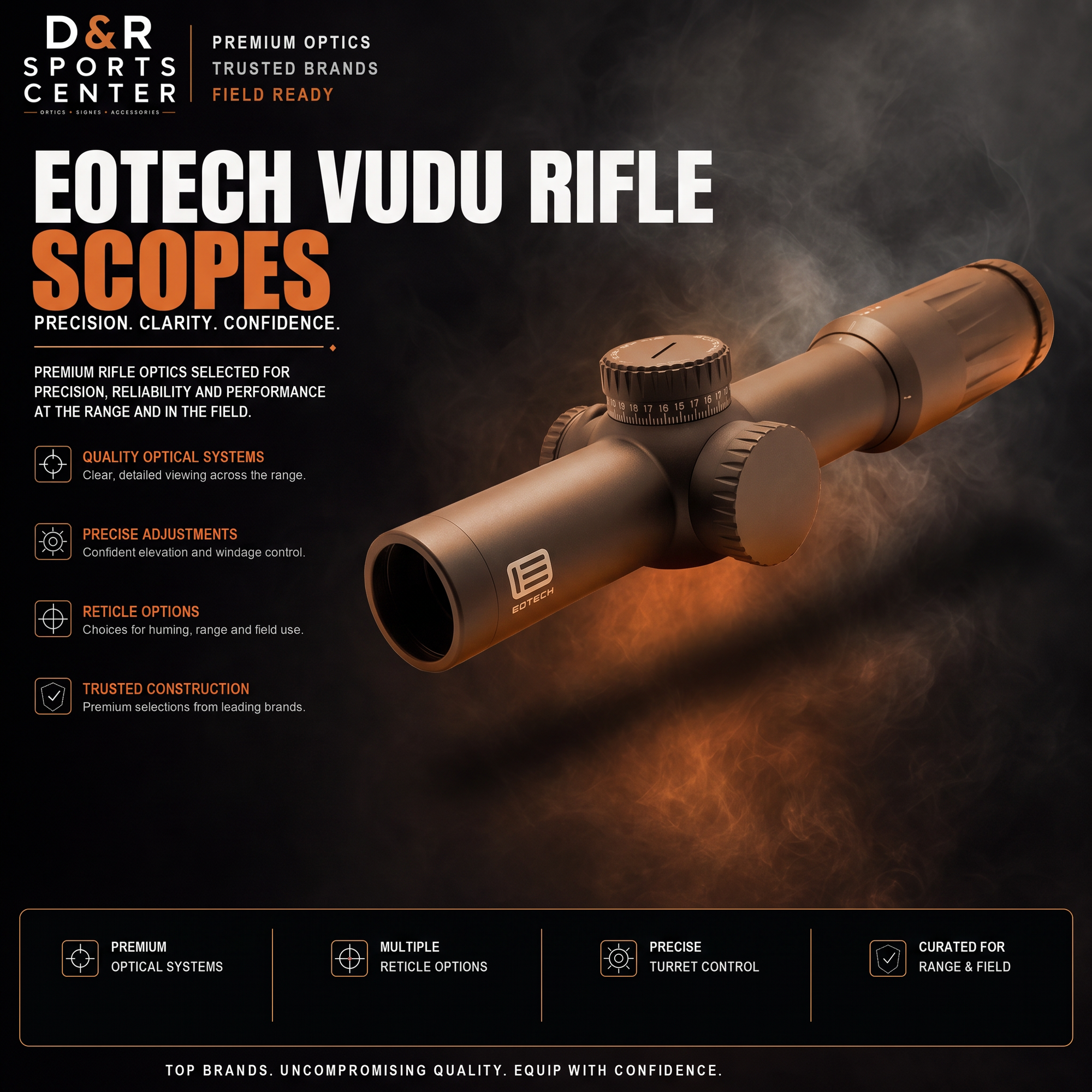 EOTech Vudu Rifle Scopes collection — D&R Sports Center
