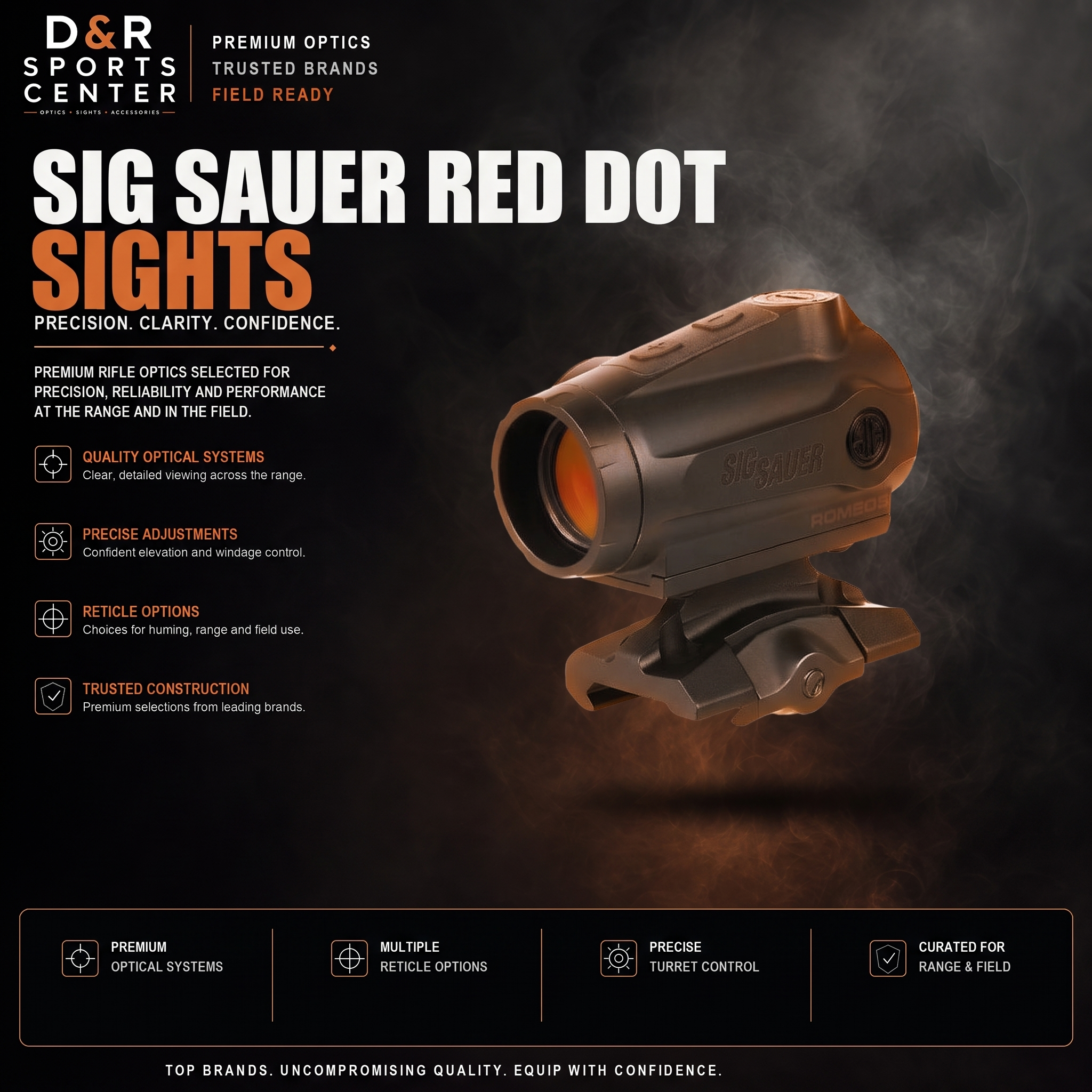 SIG Sauer Red Dot Sights collection — D&R Sports Center