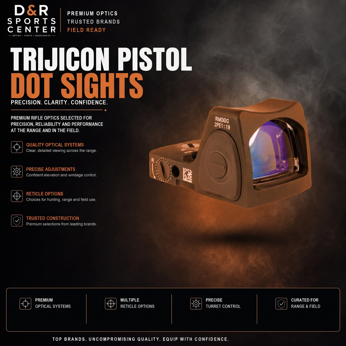 Trijicon Pistol Dot Sights collection — D&R Sports Center