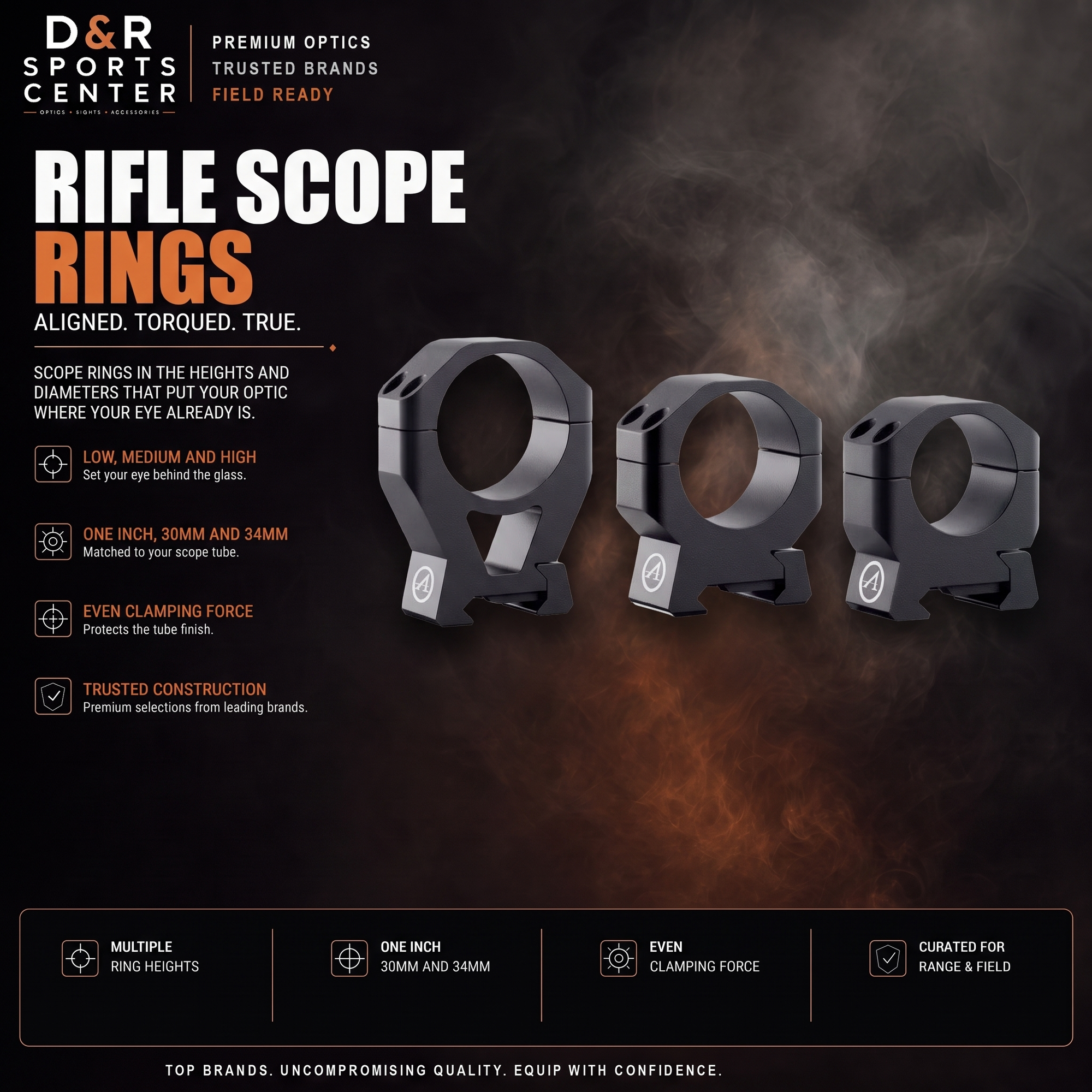 Rifle Scope Rings collection — D&R Sports Center
