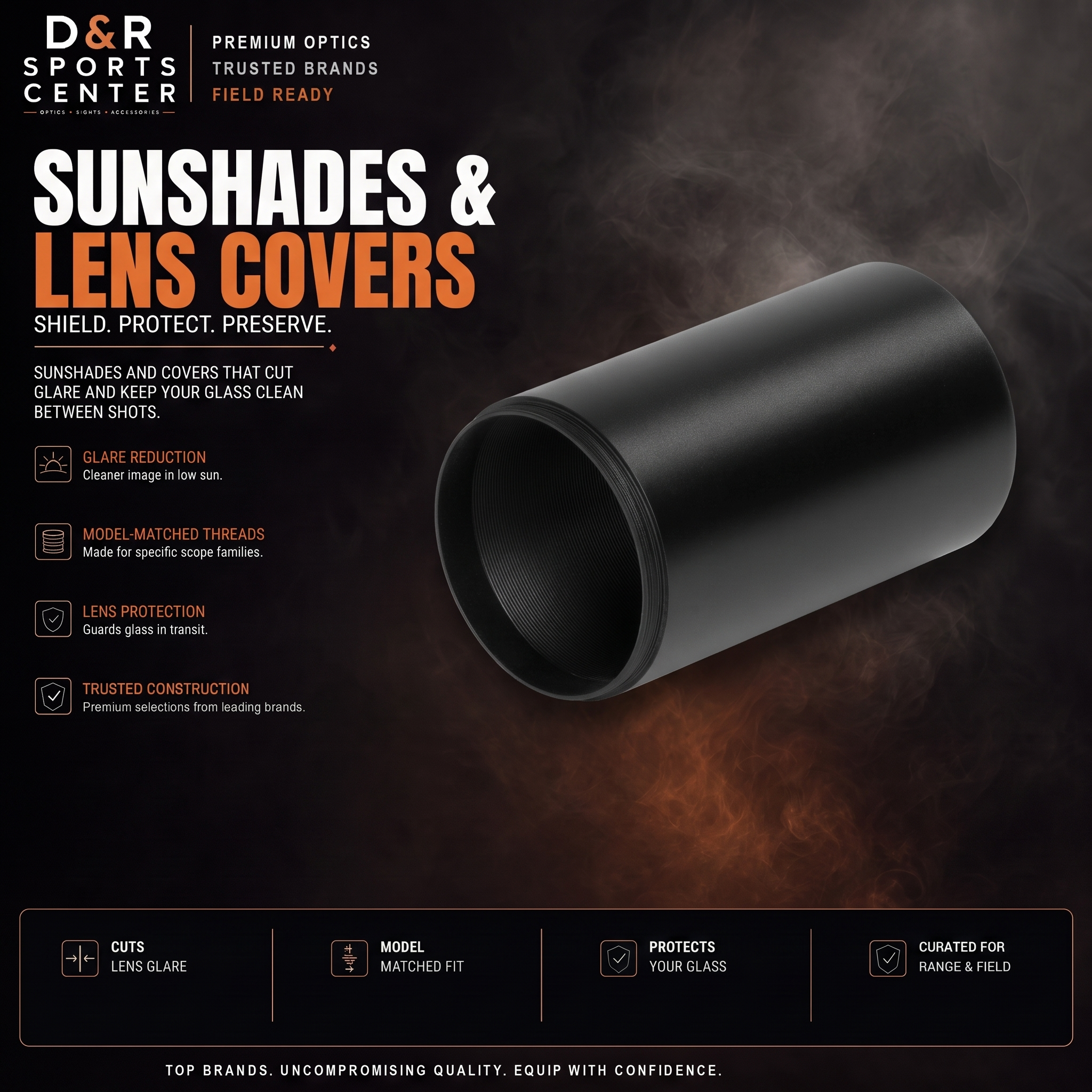 Sunshades & Lens Covers collection — D&R Sports Center