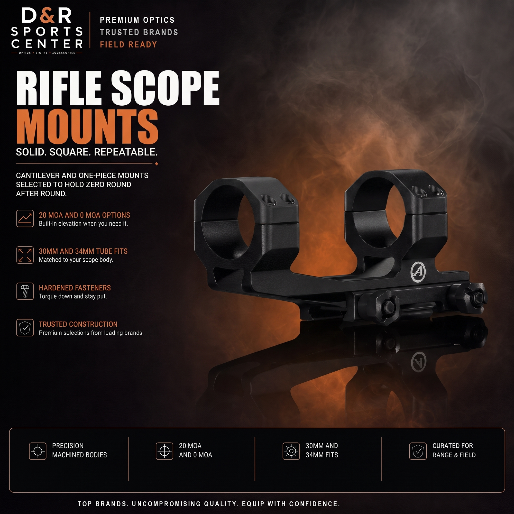 Rifle Scope Mounts collection — D&R Sports Center