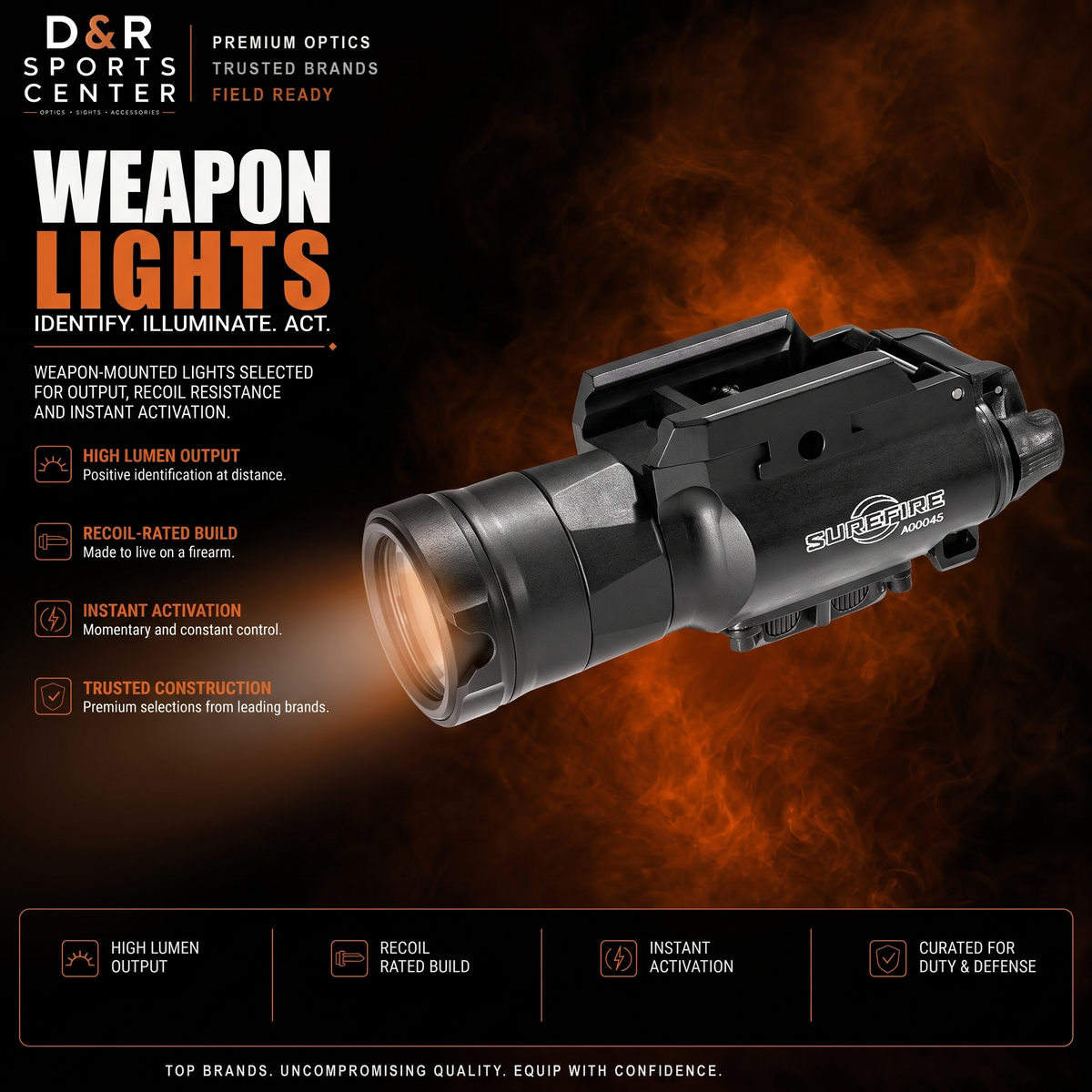 Weapon Lights collection — D&R Sports Center