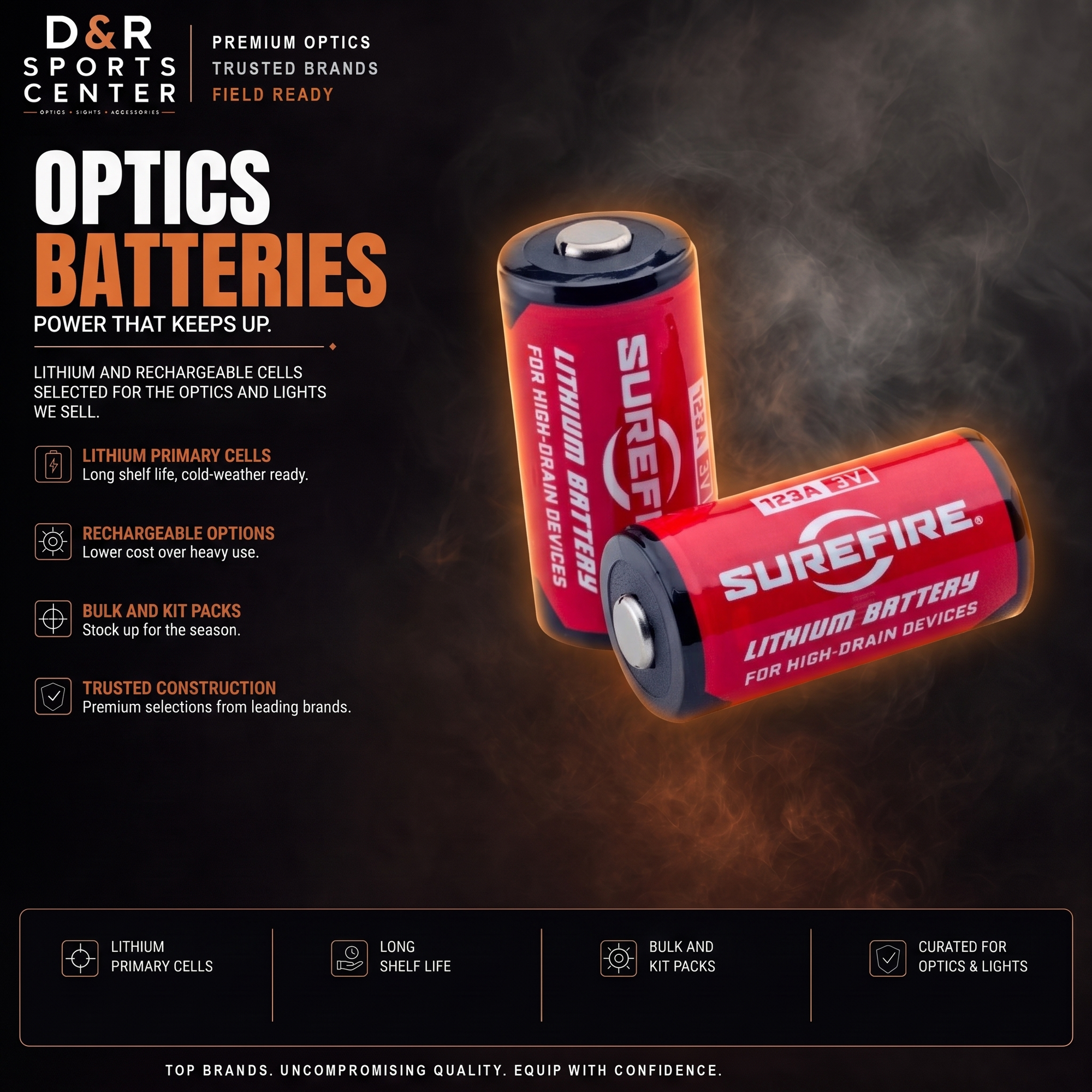 Batteries collection — D&R Sports Center