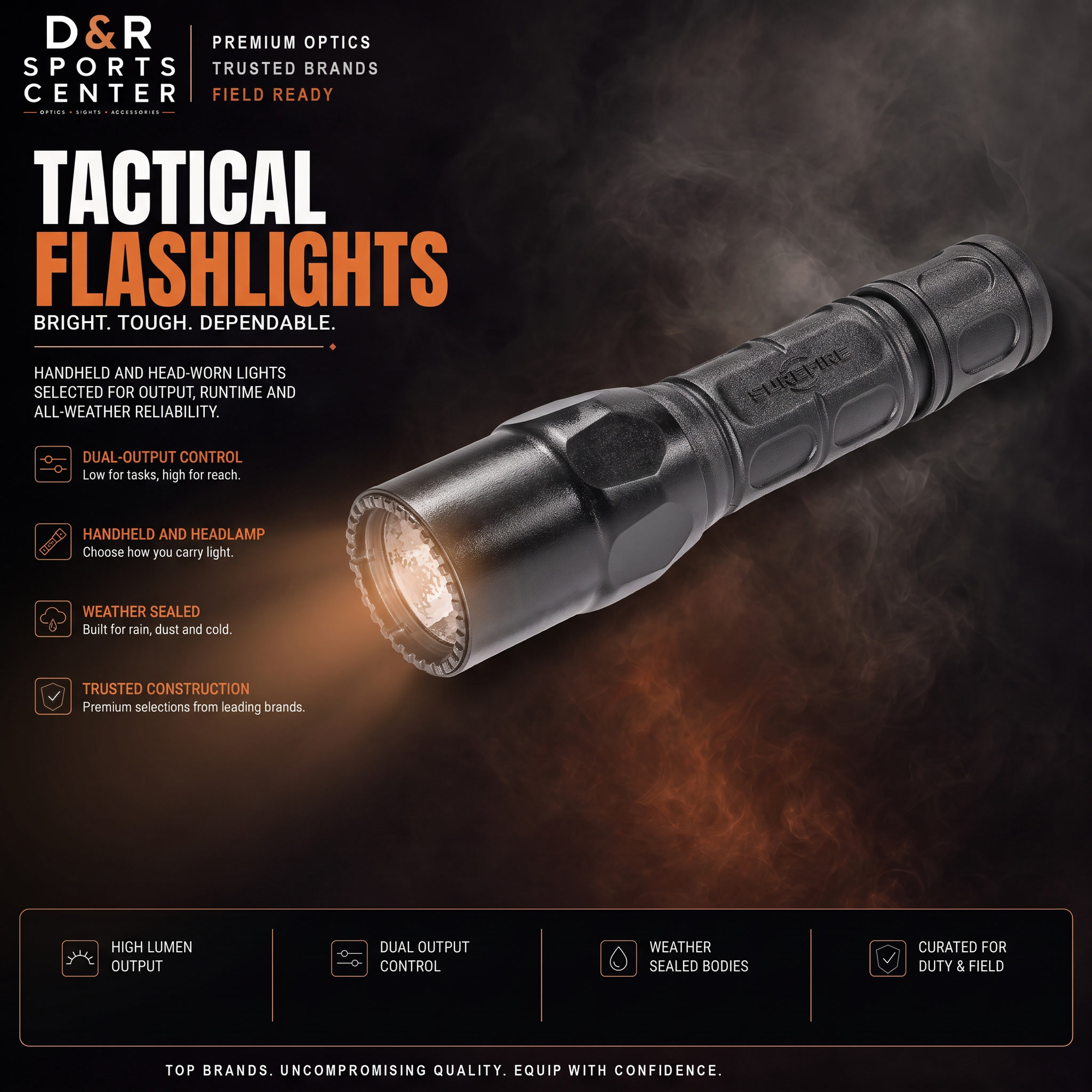 Flashlights collection — D&R Sports Center