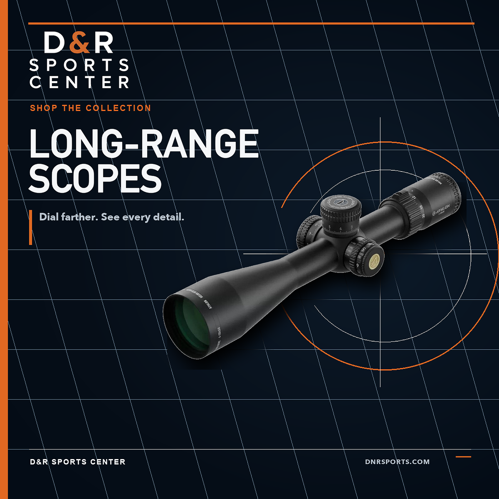 Long-Range Rifle Scopes | D&R Sports Center