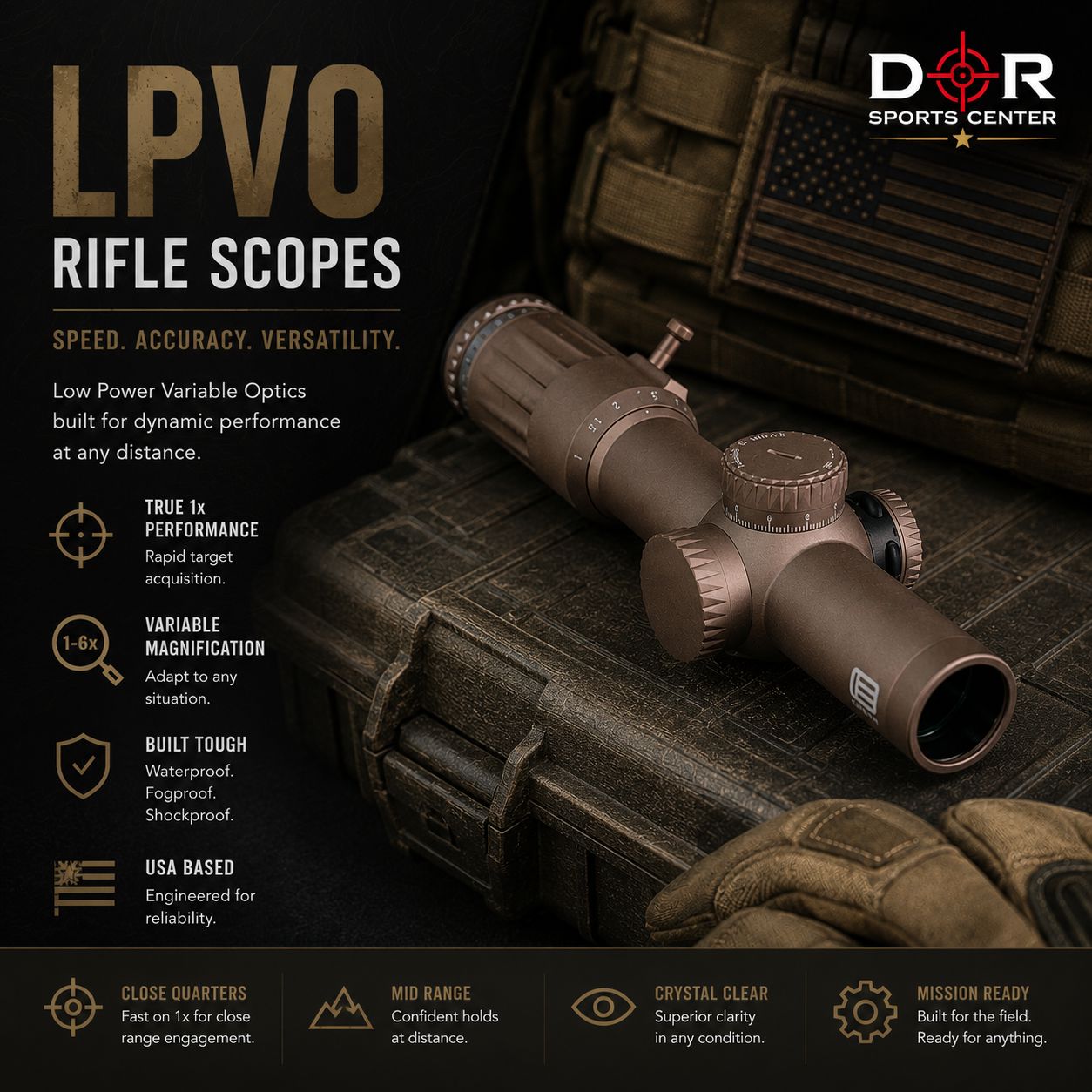 LPVO Rifle Scopes