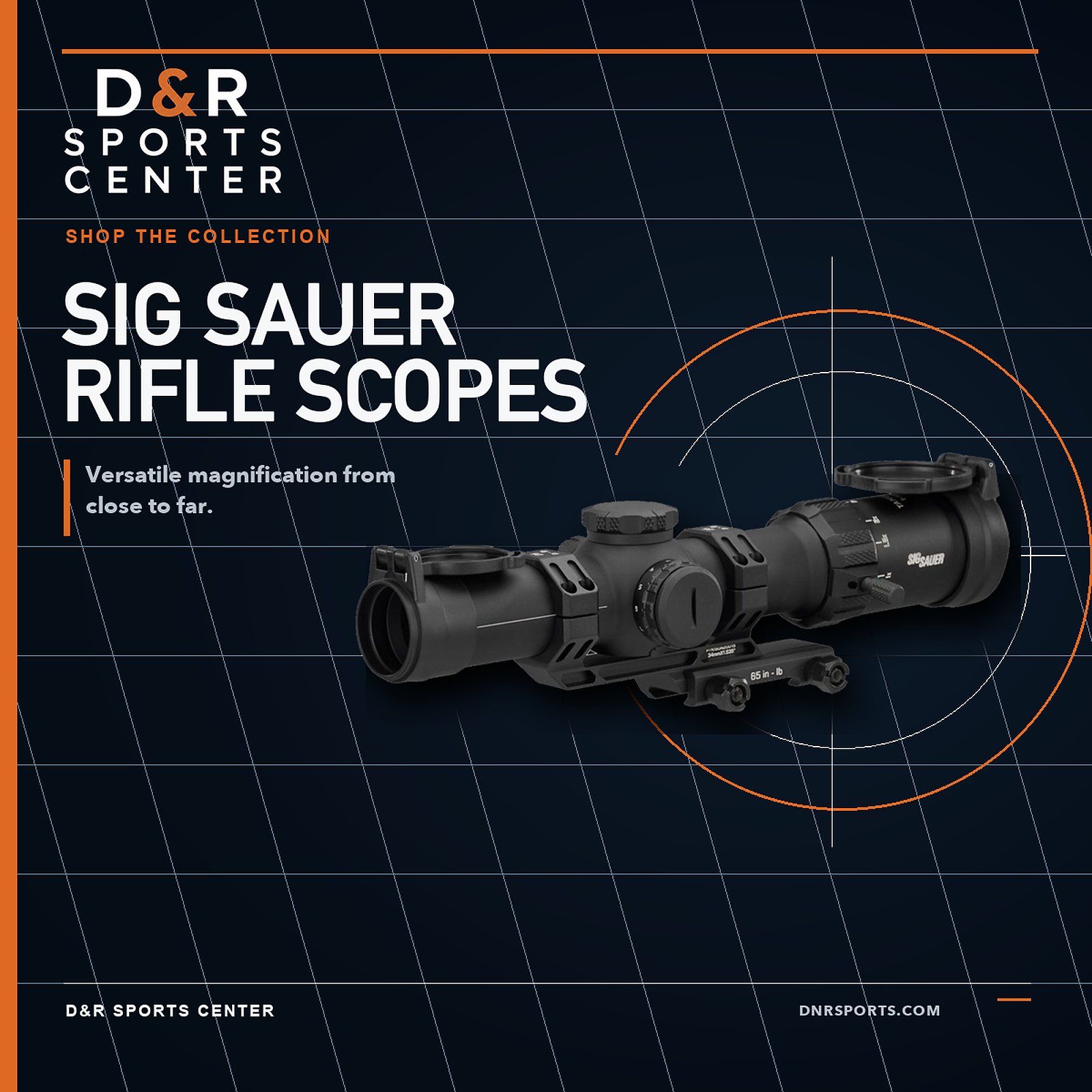 SIG Sauer Rifle Scopes collection | D&R Sports Center