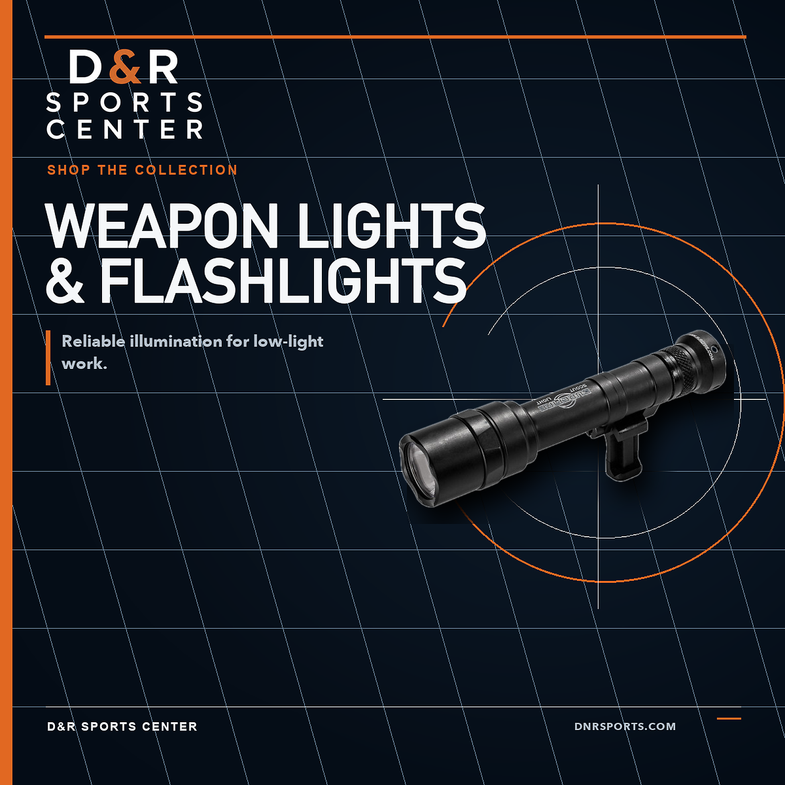 Weapon Lights & Flashlights | D&R Sports Center