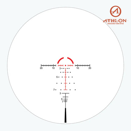 Athlon ARGOS BTR GEN3 1-8×24 Rifle Scope ATMR4 SFP IR MOA Reticle - 214073