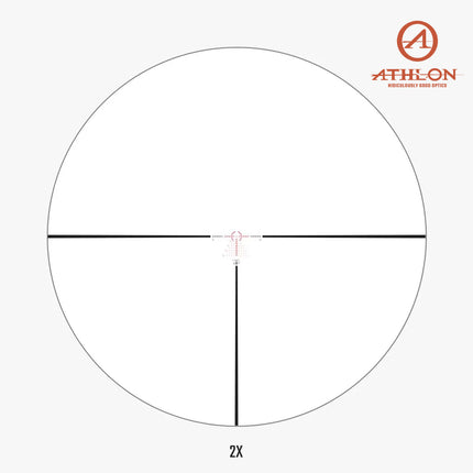 Athlon Helos BTR GEN2 2-12x42 Rifle Scope AHMR2 FFP IR MIL Reticle - 214105