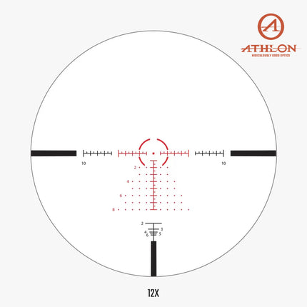 Athlon Helos BTR GEN2 2-12x42 Rifle Scope AHMR2 FFP IR MIL Reticle - 214105