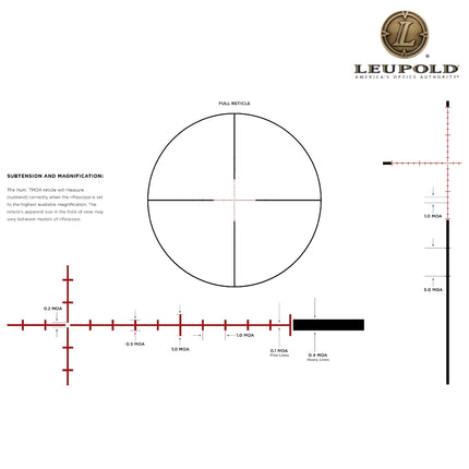 Leupold VX-6HD GEN 2 4-24x52mm Rifle Scope CDS-SZL2 Side Focus Illum. TMOA - 183843