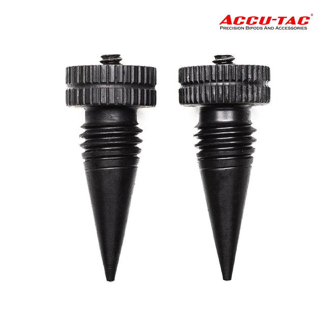 Accu-Tac Bipod G2 Spiked Feet Set - LRS-0200 Bipod Accessories Accu-Tac 