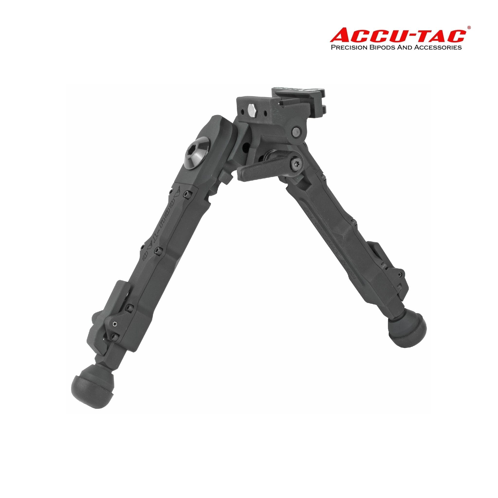 Accu-Tac BR-4 G2 Picatinny QD Bipod - Black Bipod Accu-Tac 