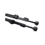 Accu-Tac HT-10 Arca-Spec Bipod, side view showing leg tiers