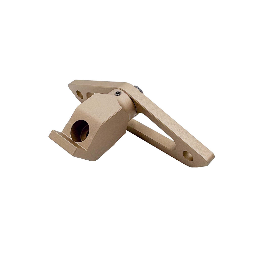 Accu-Tac P-Ski Feet for Bipods Flat Dark Earth, rear view
