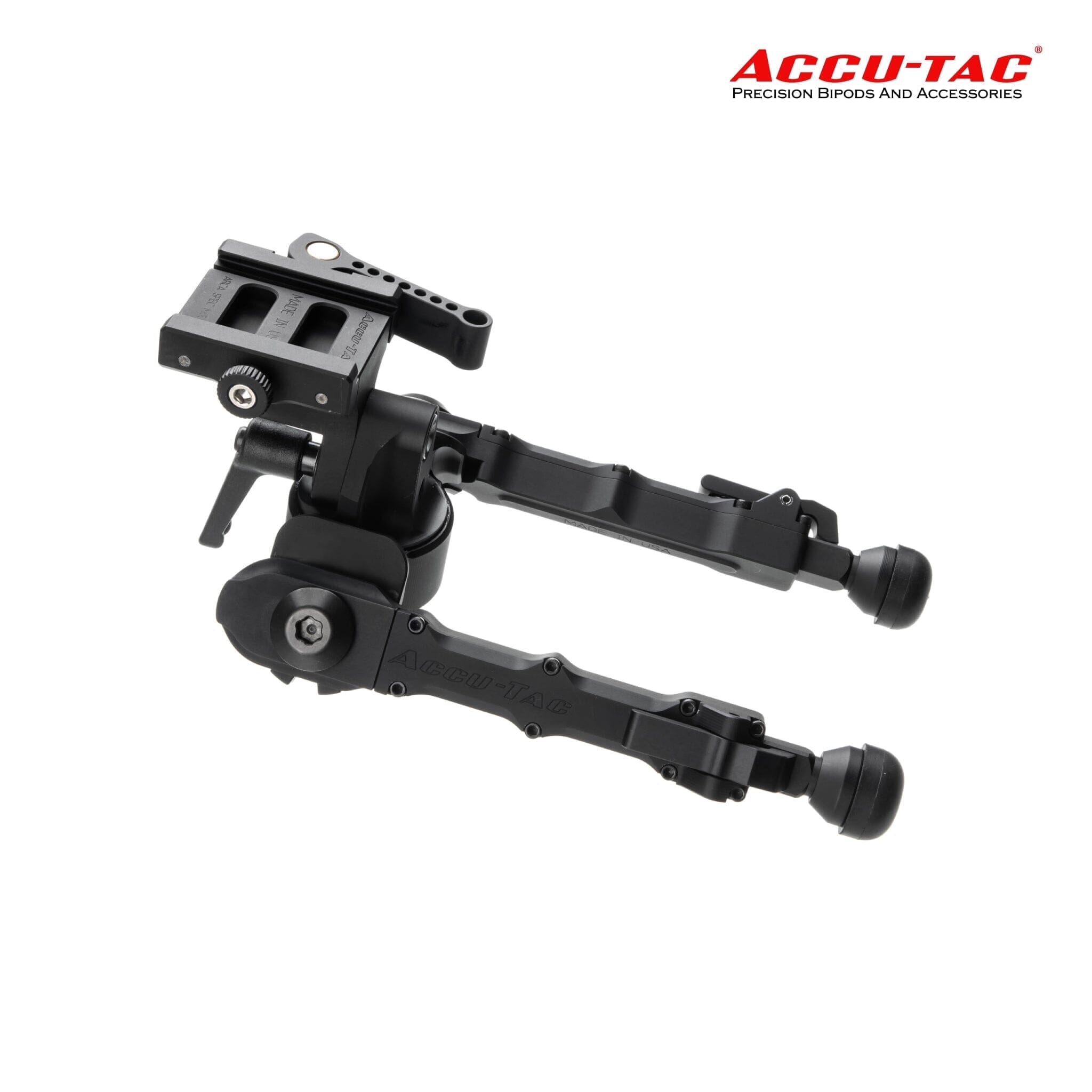 Accu-Tac PC-4 Arca-Spec QD Bipod, SKU PCASQD-0400