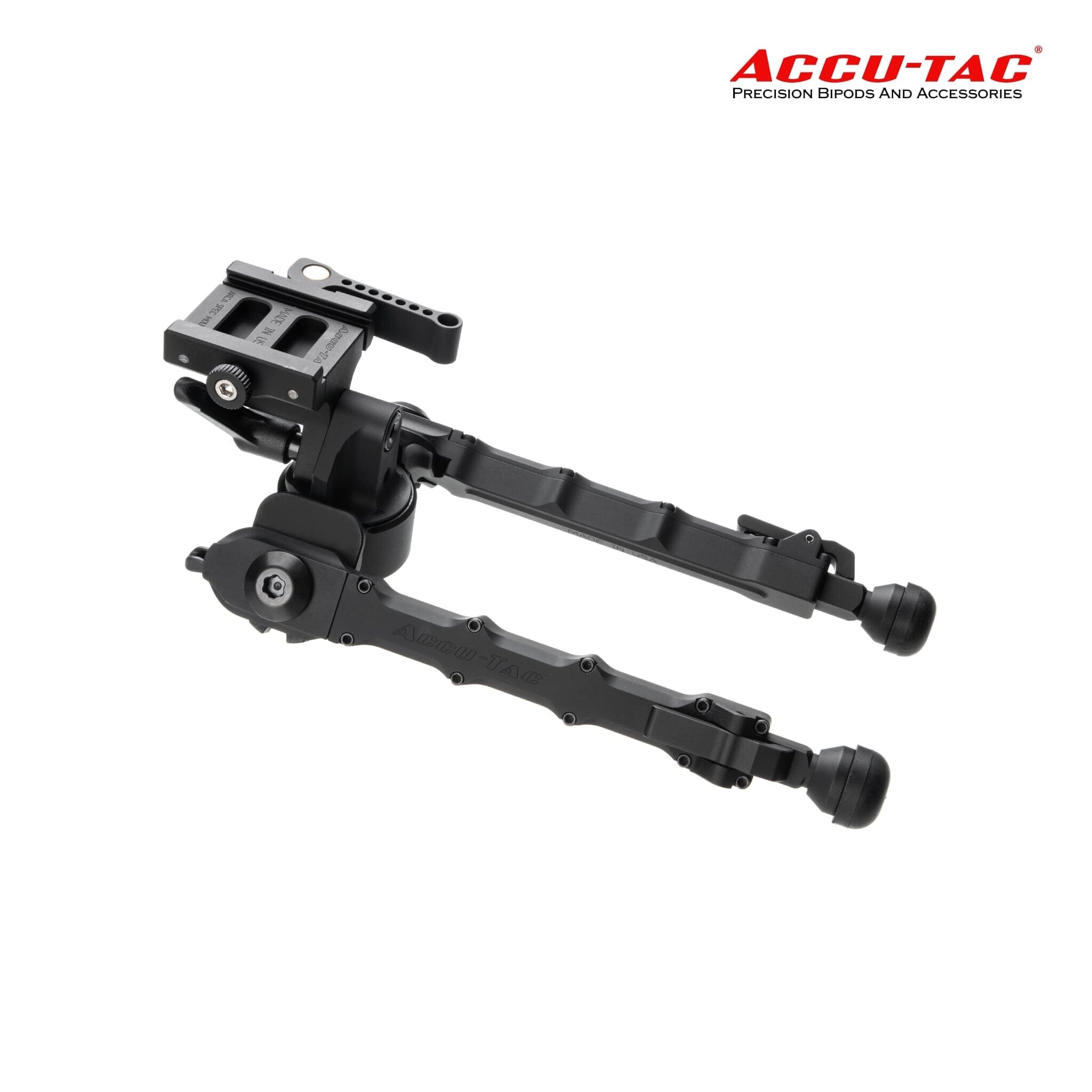 Accu-Tac PC-5 Arca-Spec QD Bipod, SKU PCASQD-0500