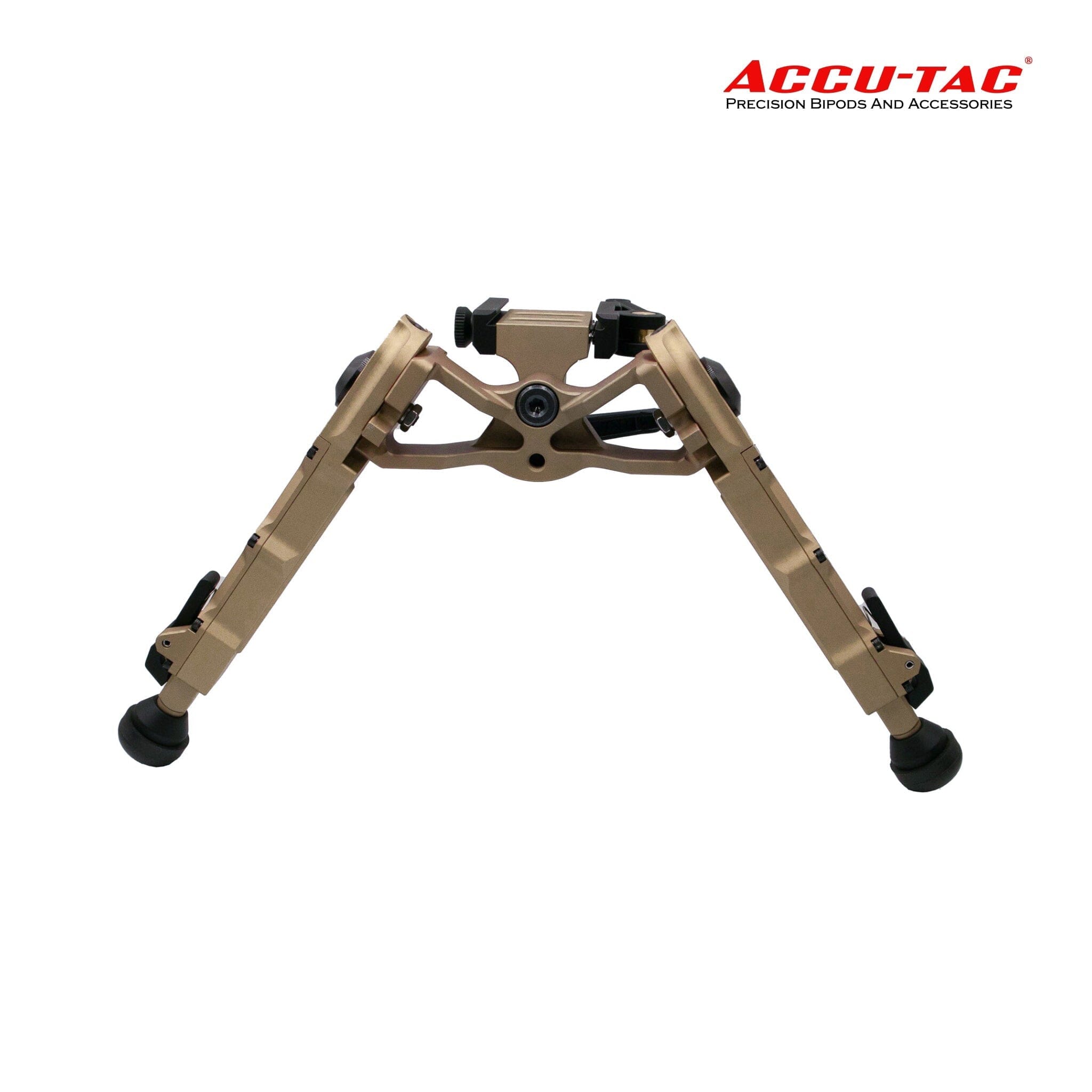 Accu-Tac WB-4 Arca-Spec QD Bipod Flat Dark Earth, SKU TWBASQD-0400