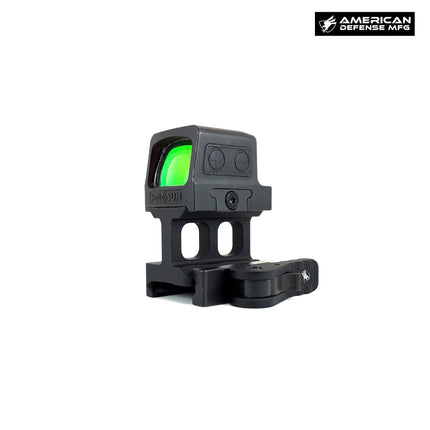 American Defense AD-509T Optic Mount fits Holosun 509T Footprint 1/3 Co-Witness - AD-509T-11-STD Red Dot Mount American Defense Mfg. 