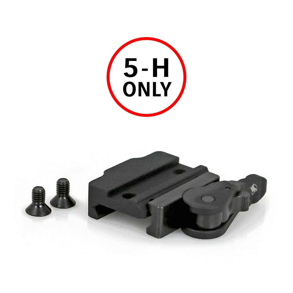 American Defense Manufacturing 5-H Picatinny Rail Lever Bipod Mount, SKU ADM-5-H