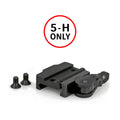 American Defense Manufacturing 5-H Picatinny Rail Lever Bipod Mount, SKU ADM-5-H