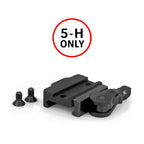 American Defense Manufacturing 5-H Picatinny Rail Lever Bipod Mount, SKU ADM-5-H