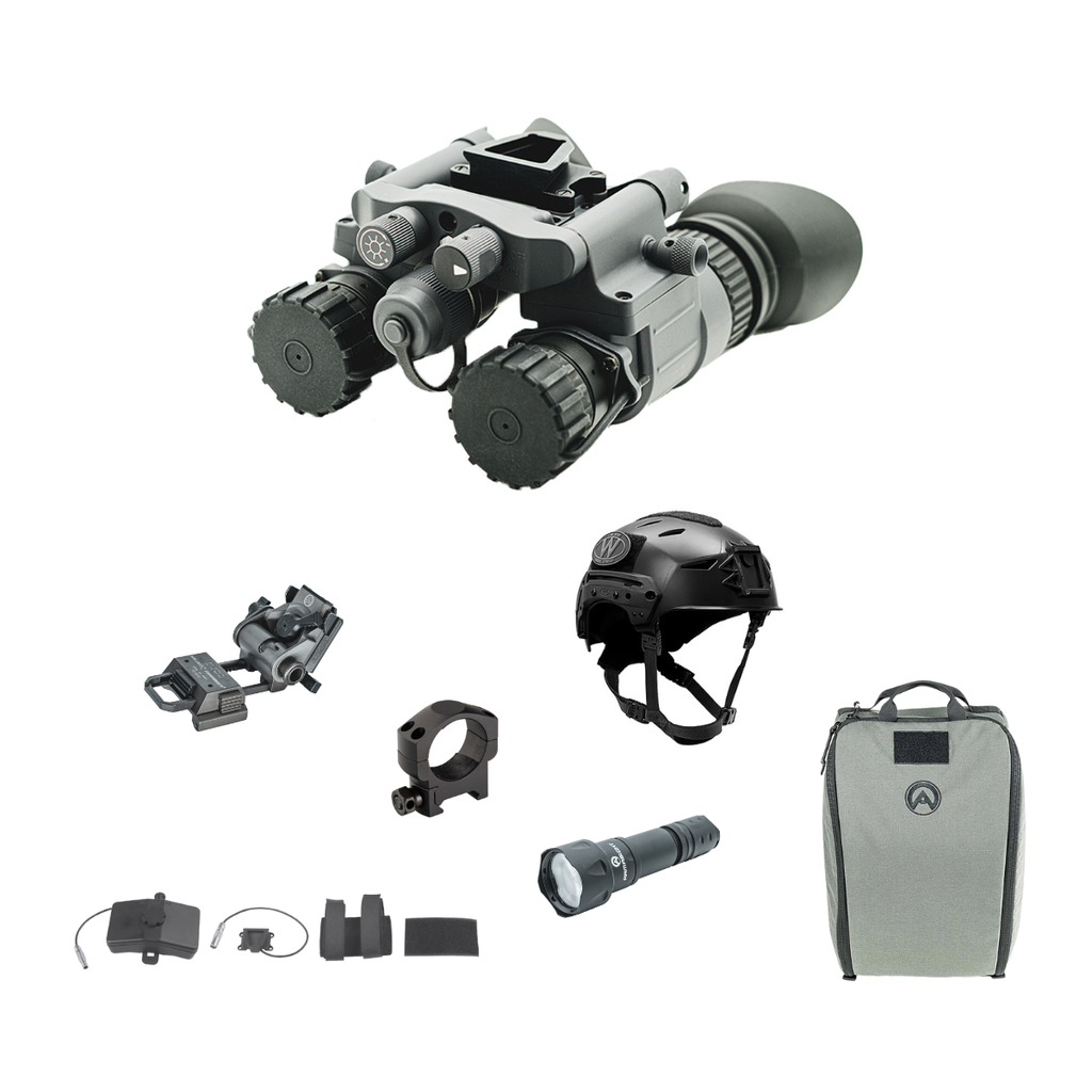 Armasight BNVD-40 Gen 3 Ultimate Kit Night Vision Goggles M/L Helmet, SKU KBNVD4GXULTIMBB1