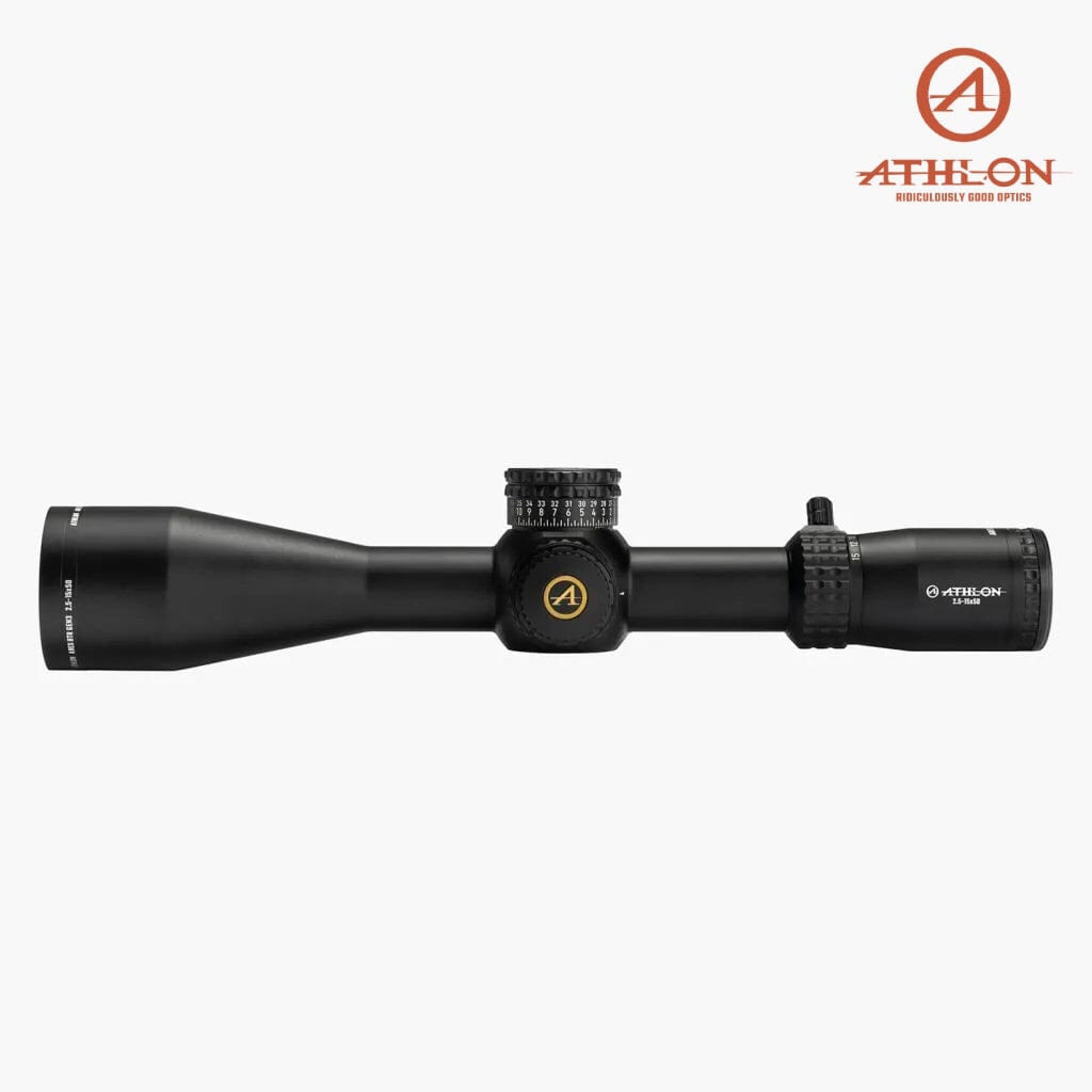 Athlon ARES BTR GEN 3 HD 2.5-15×50 Rifle Scope - APLR13 FFP IR MOA Reticle Rifle Scope Athlon Optics 