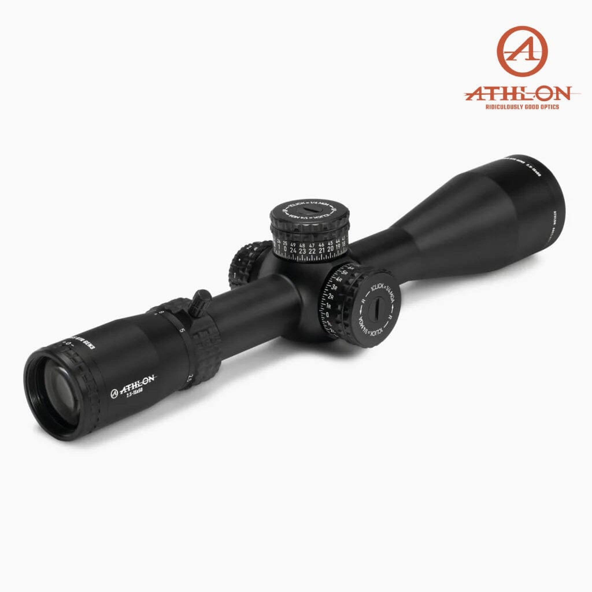 Athlon ARES BTR GEN 3 HD 2.5-15×50 Rifle Scope - APLR13 FFP IR MOA Reticle Rifle Scope Athlon Optics 