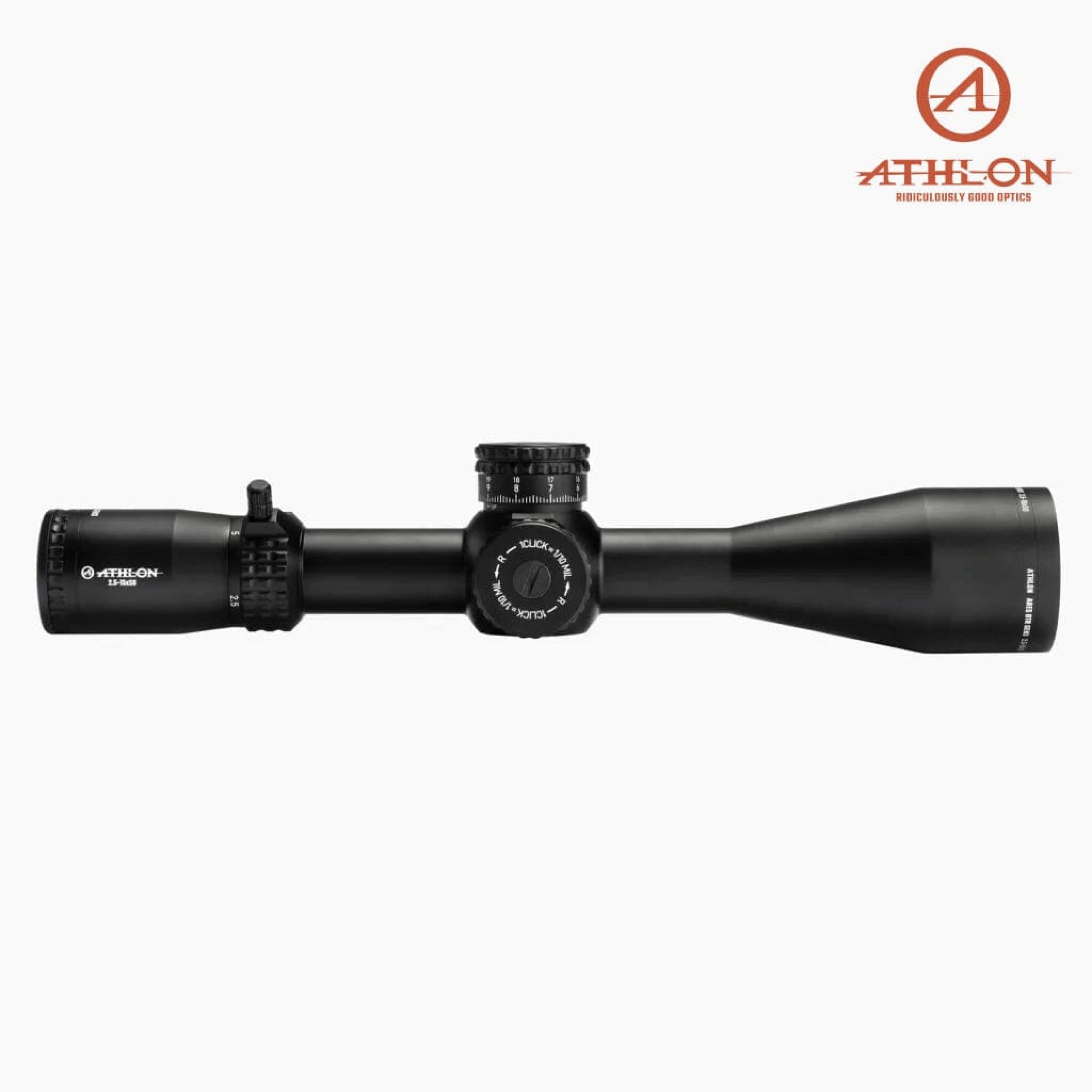 Athlon ARES BTR GEN 3 HD 2.5-15×50 Rifle Scope - APRS13 FFP IR MIL Reticle Rifle Scope Athlon Optics 