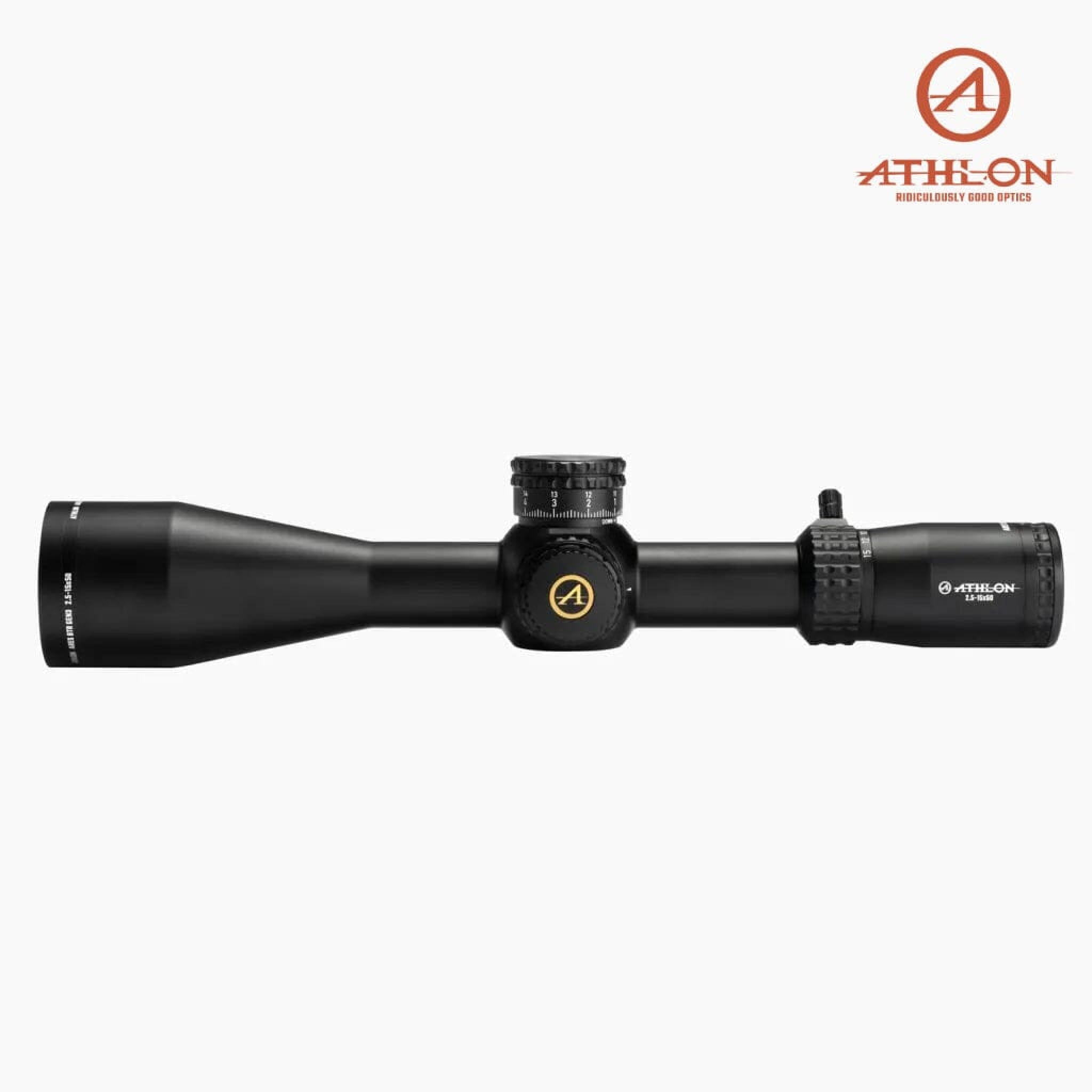 Athlon ARES BTR GEN 3 HD 2.5-15×50 Rifle Scope - APRS13 FFP IR MIL Reticle Rifle Scope Athlon Optics 