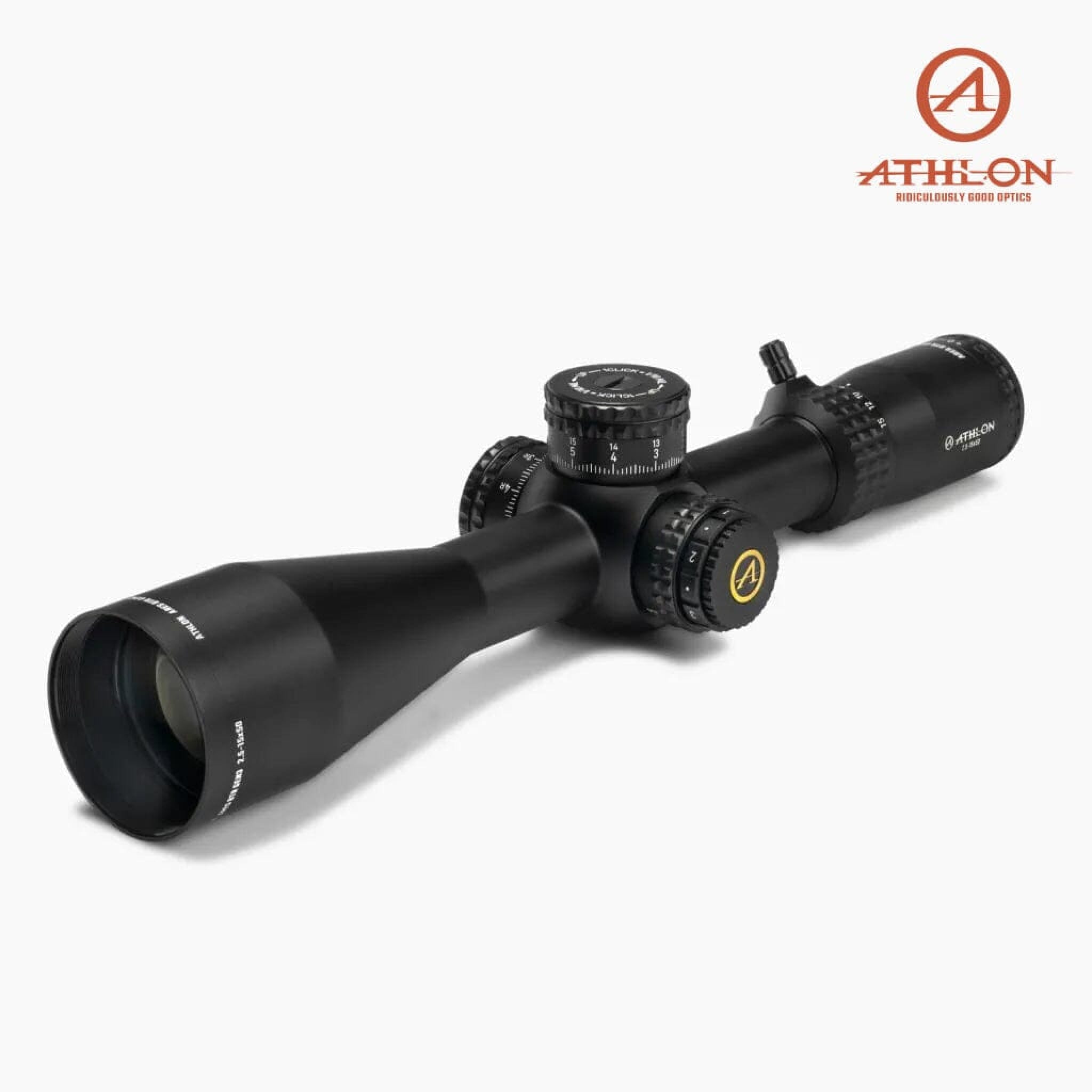 Athlon ARES BTR GEN 3 HD 2.5-15×50 Rifle Scope - APRS13 FFP IR MIL Reticle Rifle Scope Athlon Optics 