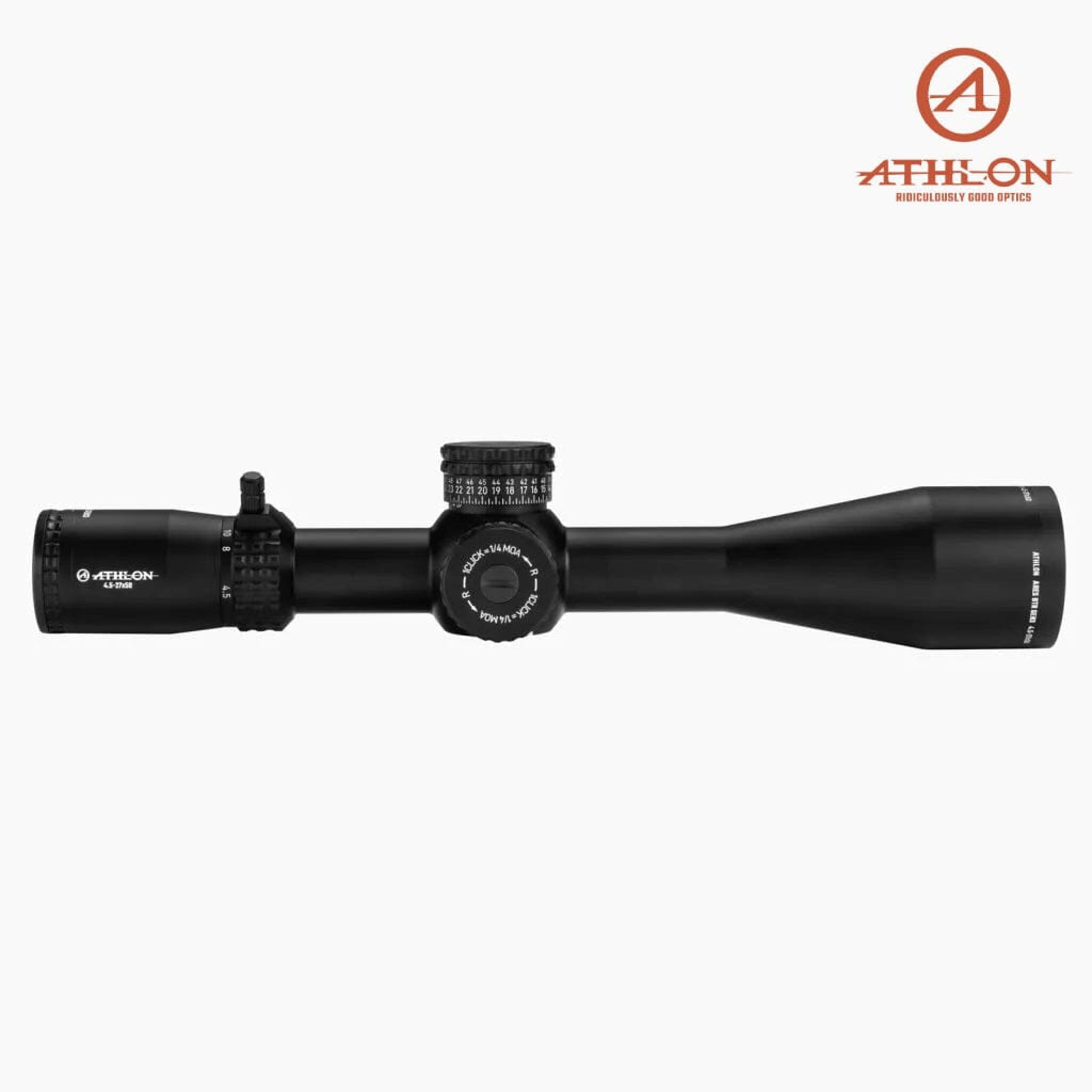 Athlon ARES BTR GEN 3 HD 4.5-27×50 Rifle Scope - APLR13 FFP IR MOA Reticle Rifle Scope Athlon Optics 