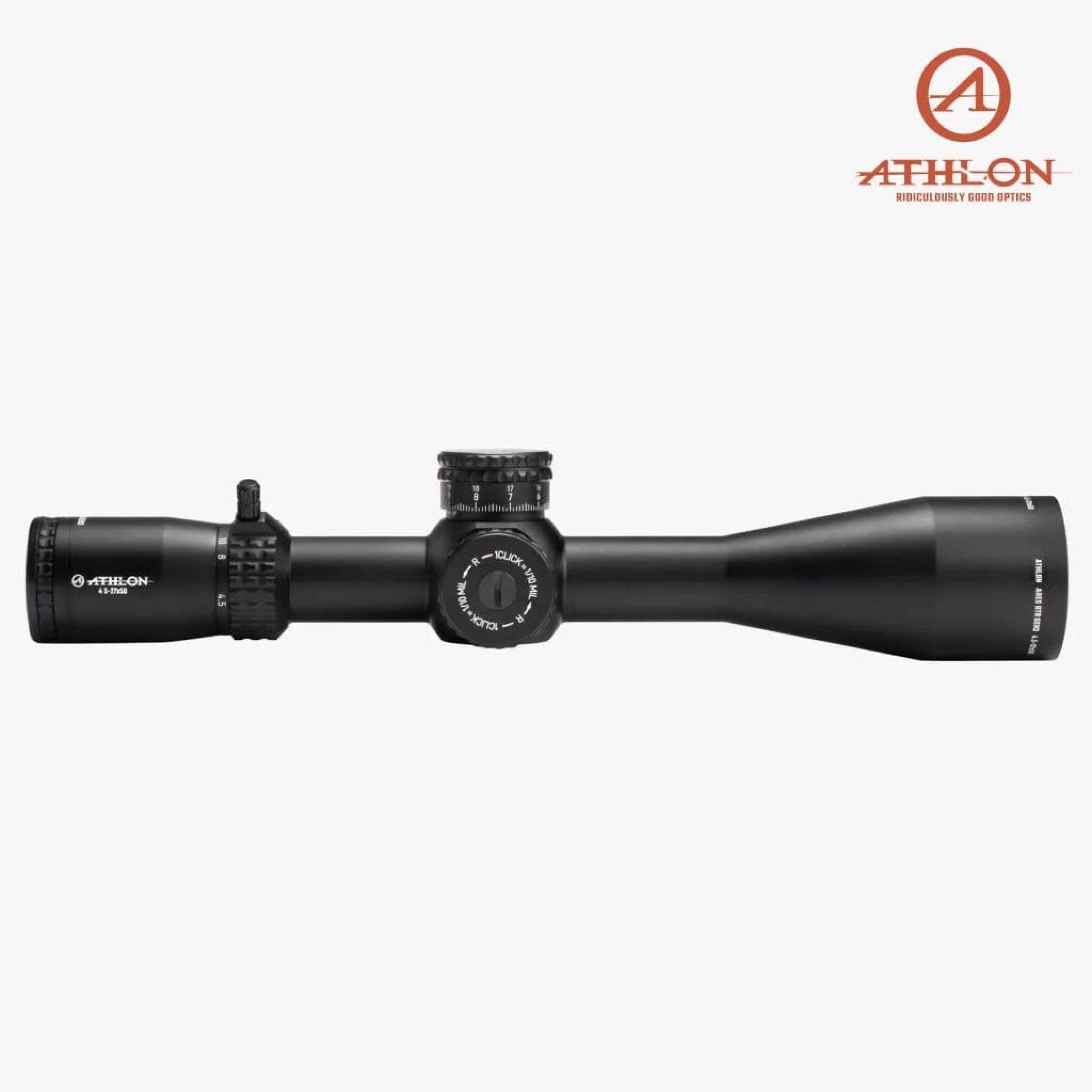 Athlon ARES BTR GEN 3 HD 4.5-27×50 Rifle Scope - APRS13 FFP IR MIL Reticle Rifle Scope Athlon Optics 