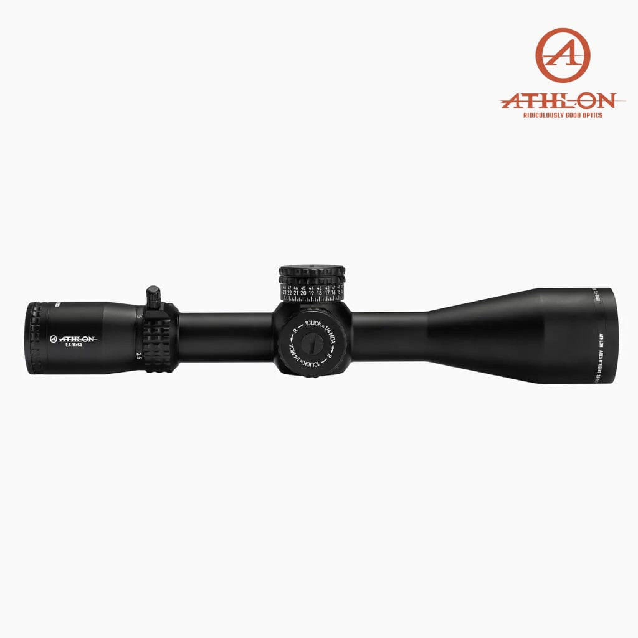 Athlon Ares BTR GEN3 HD 2.5-15x50 Rifle Scope APLR13 FFP IR MOA Illuminated, product image 3