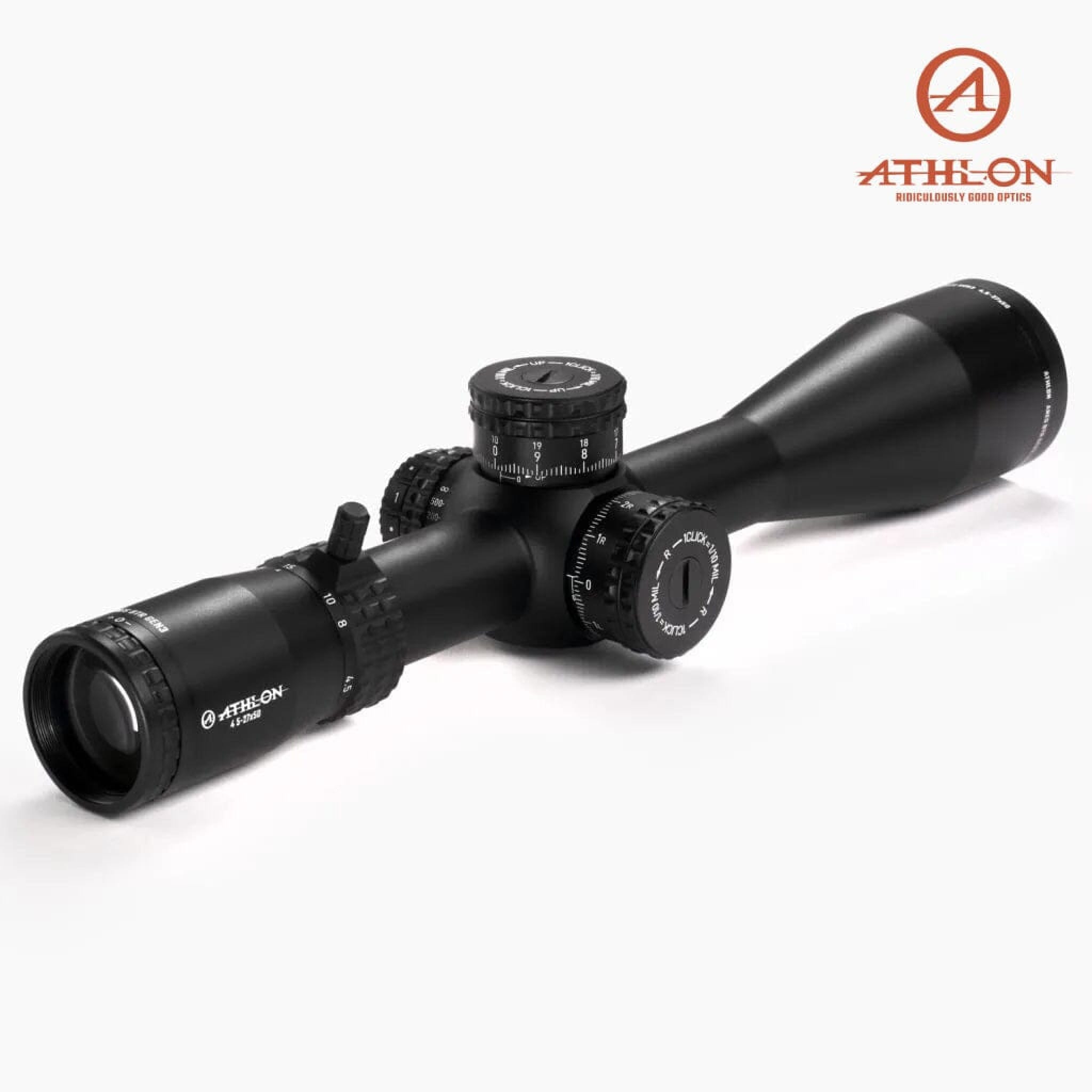 Athlon Ares BTR GEN3 HD 4.5-27x50 Rifle Scope APRS13 FFP IR MIL Illuminated, product image 2