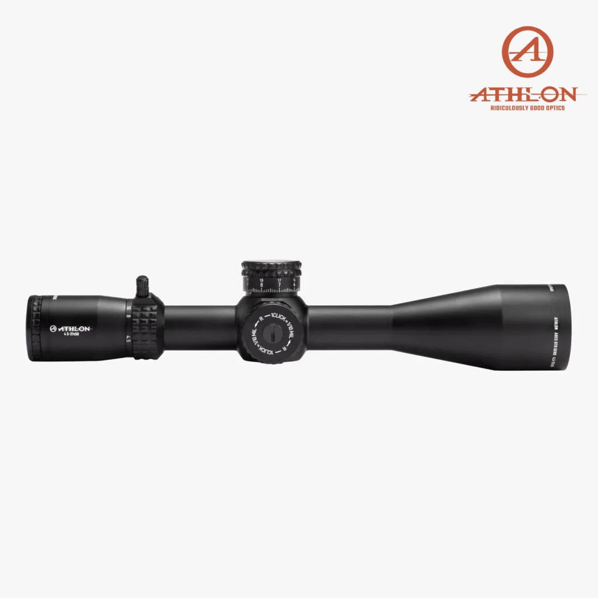 Athlon Ares BTR GEN3 HD 4.5-27x50 Rifle Scope APRS13 FFP IR MIL Illuminated, product image 4