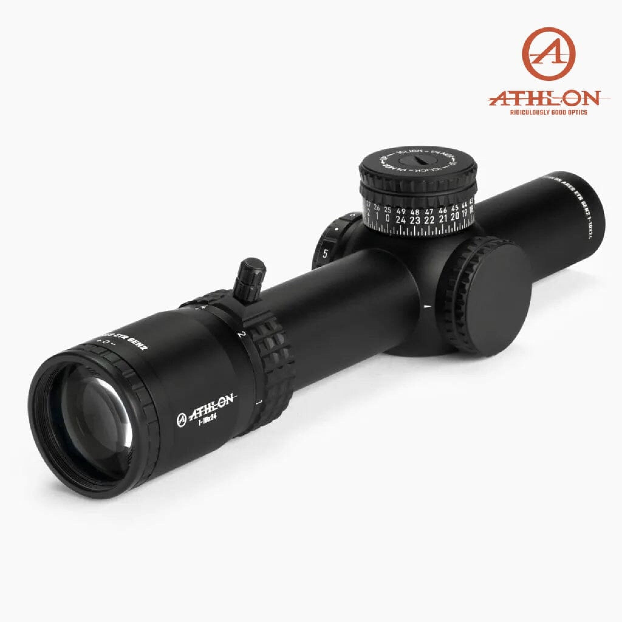 Athlon ARES ETR GEN 2 UHD 1-10×24 Rifle Scope - ATMR2 FFP IR MOA Reticle Rifle Scope Athlon Optics 