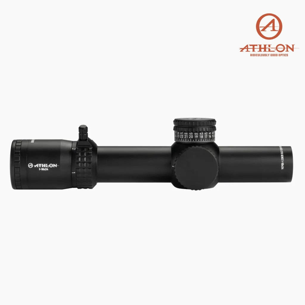 Athlon ARES ETR GEN 2 UHD 1-10×24 Rifle Scope ATMR2 FFP IR MOA Reticle Rifle Scope Athlon Optics 