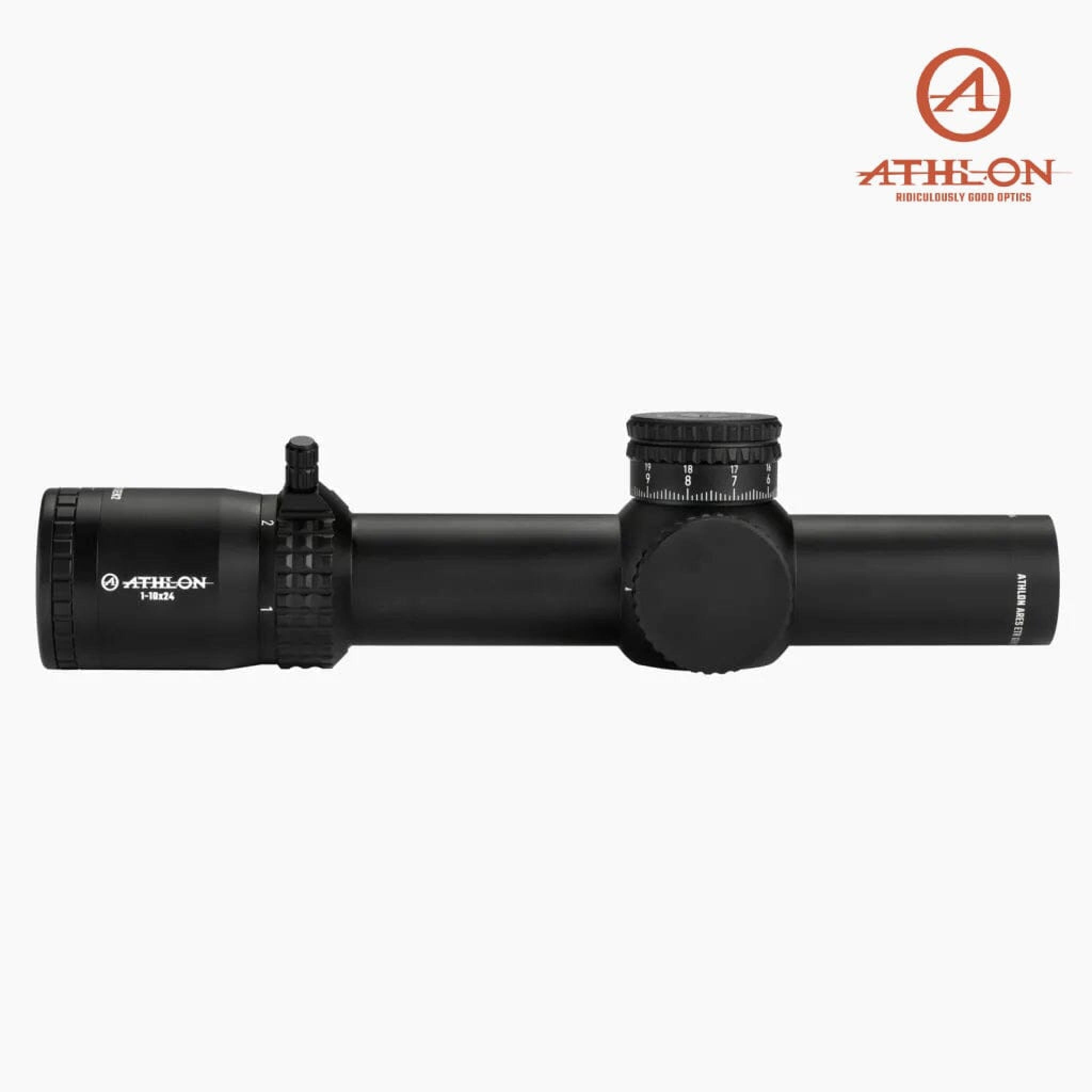 Athlon ARES ETR GEN 2 UHD 1-10×24 Rifle Scope - ATMR3 FFP IR MIL Reticle Rifle Scope Athlon Optics 