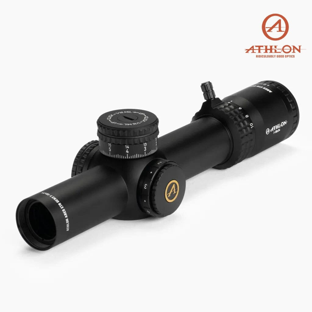 Athlon ARES ETR GEN 2 UHD 1-10×24 Rifle Scope - ATMR3 FFP IR MIL Reticle Rifle Scope Athlon Optics 