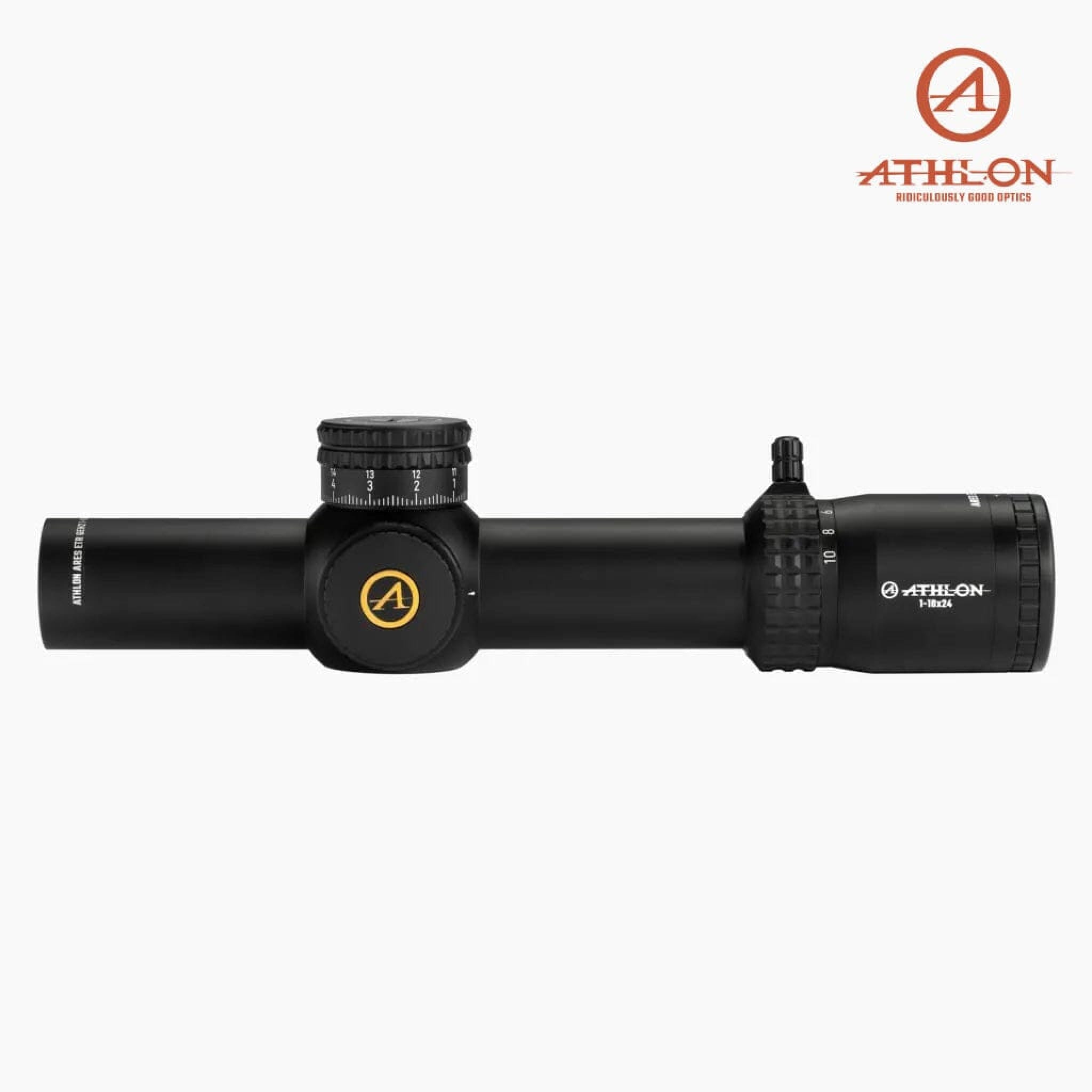 Athlon Ares ETR GEN2 UHD 1-10x24 LPVO Rifle Scope ATMR3 FFP IR MIL Illuminated, product image 4